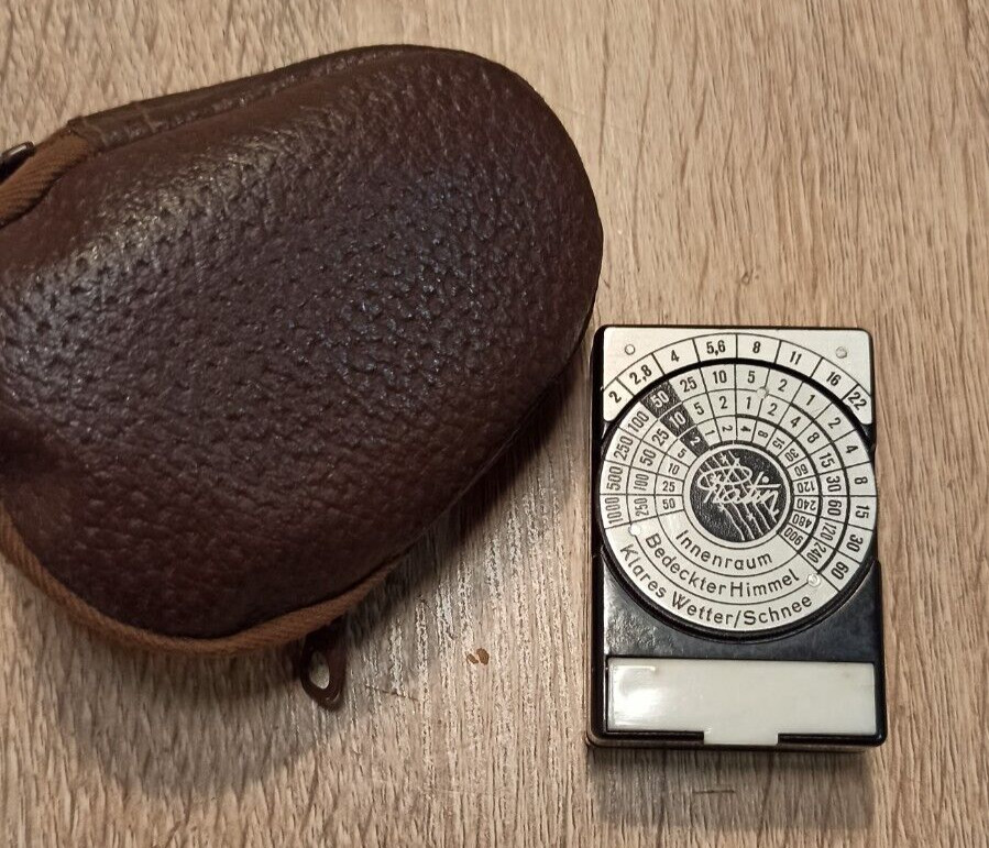 light meter Tilux Platin Analog Photography Film Exposure.