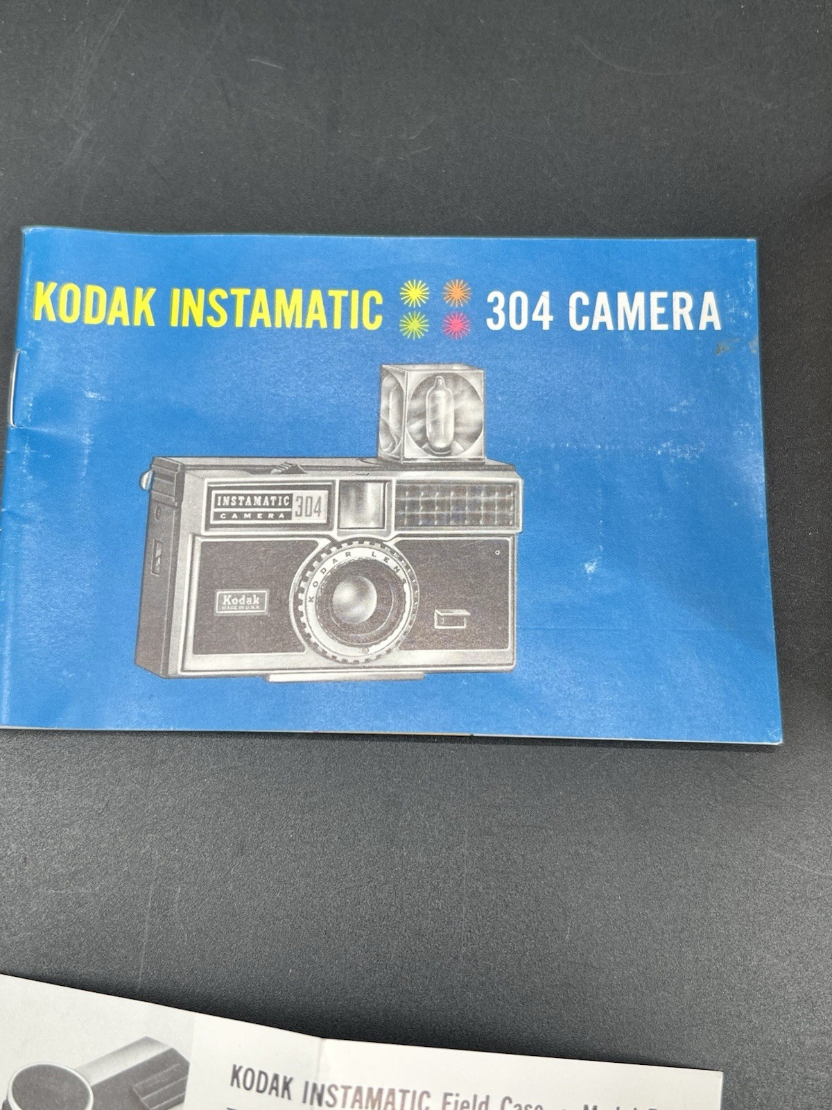 Kodak Instamatic Field Case Model E 150, 154, 300, 304, 400, 404