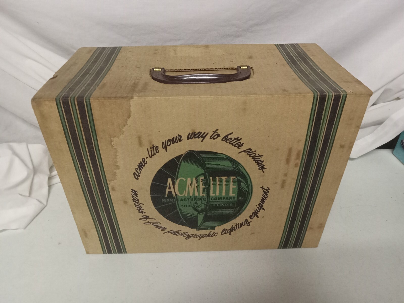 Acme-Lite Junior LitePack Vintage Mid-Century 3 Point Photo Lighting Kit