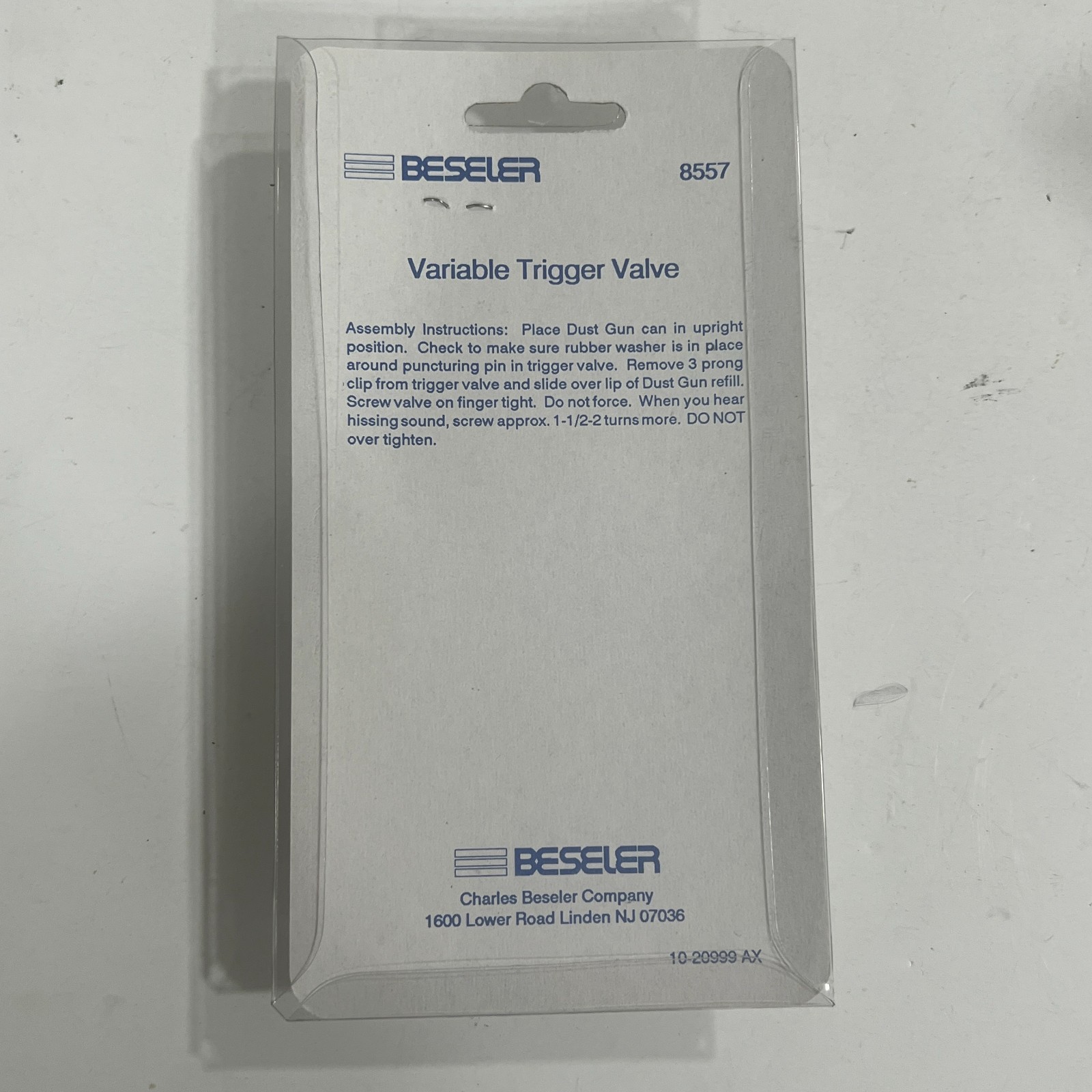 Beseler Dust Gun Trigger Valve 8557 Camera Cleaner VTG NOS Free Shipping