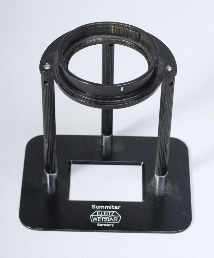 LEITZ BELUN COPY STAND FOR USE WITH 5CM SUMMITAR LTM LENS VERY CLEAN