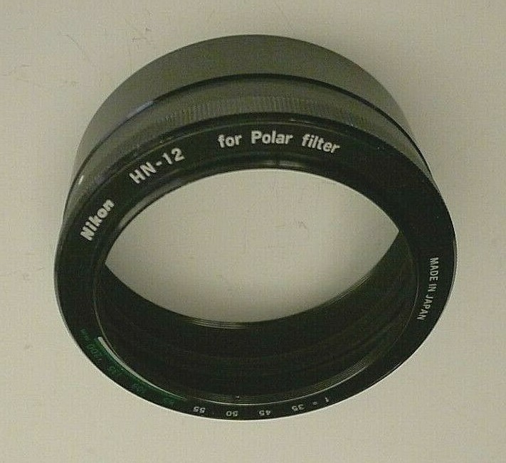 Nikon HN-12 Two-Piece Lens Hood for Nikon 52mm Polarizing Filter
