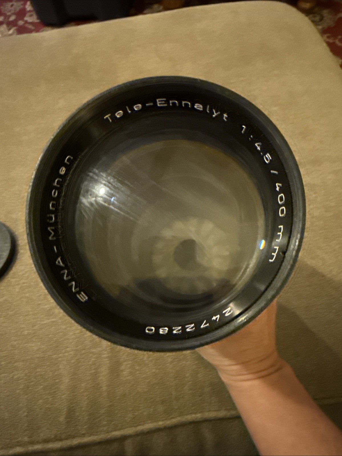Enna Munchen tele-ennalyt lens 1:4.5 400 mm Untested (CG)