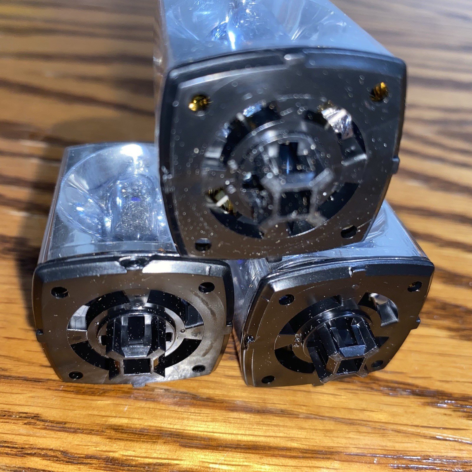 Sylvania Blue Dot Magic Cube Set of 2 *UNKNOWN CONDITION *FOR PARTS