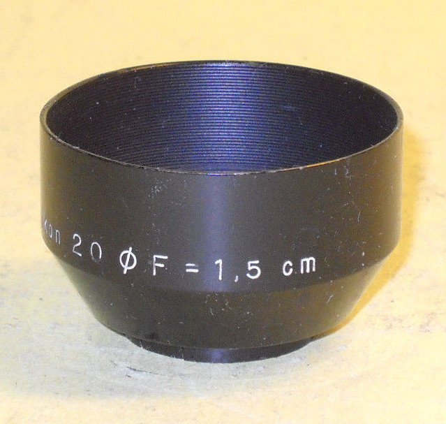 Original Zeiss Lens Shade for Tessar 1,5cm/2,7 in very good condition!