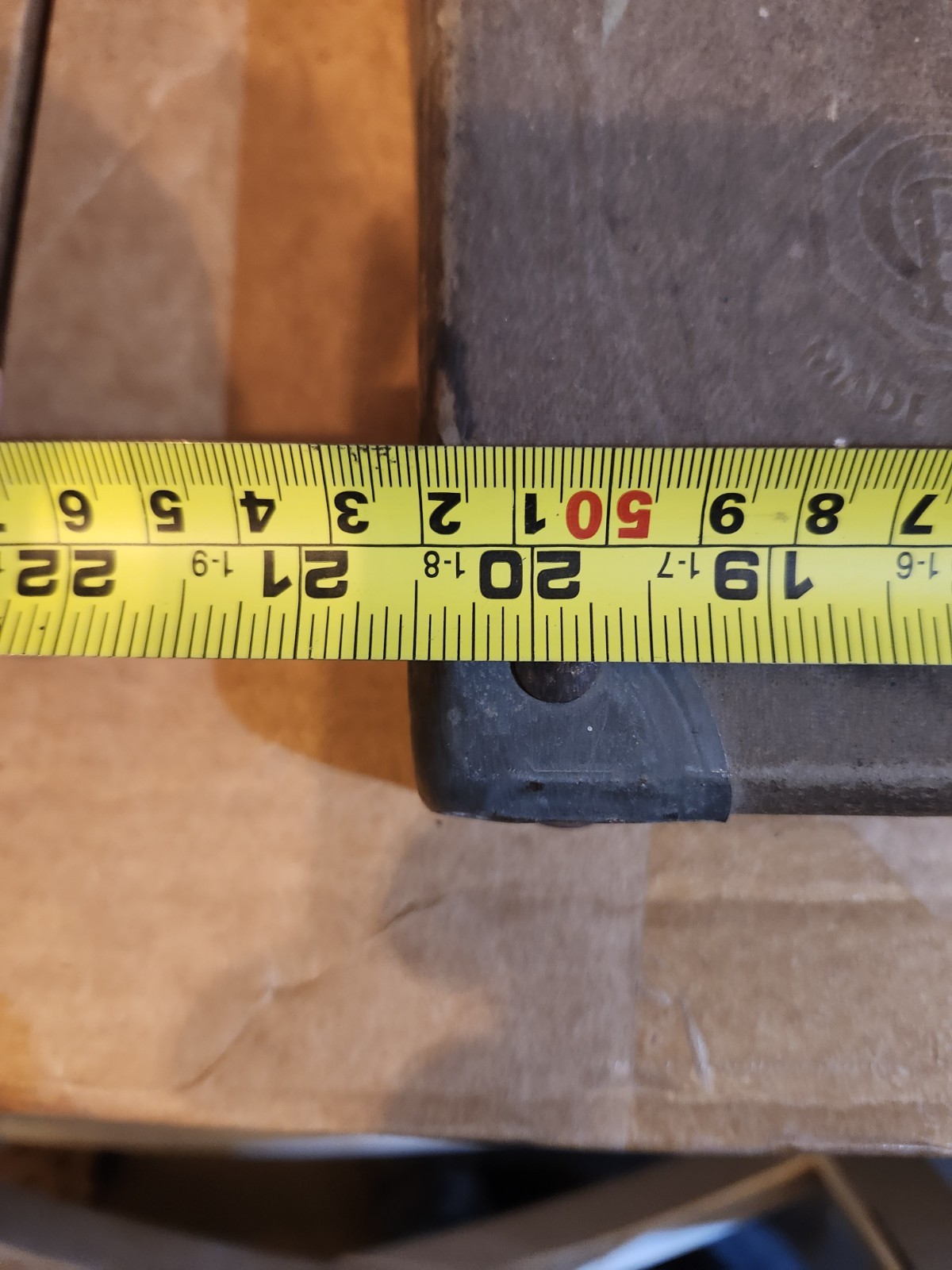 Goldberg Bros. Film Shipping Case w/Straps 16 1/2×20 1/2