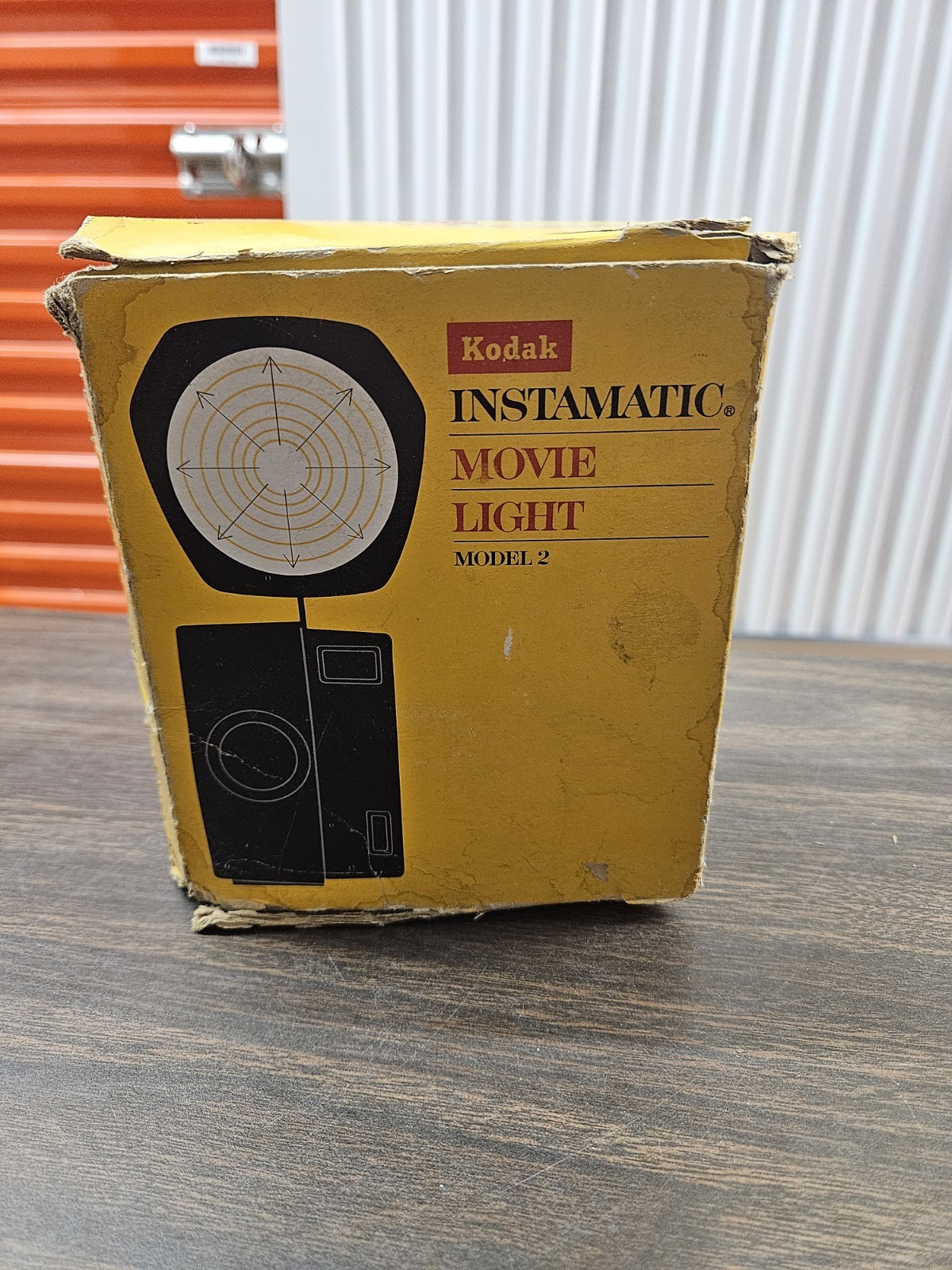 Vintage Kodak Instamatic Movie Light Model 2 in Original Box 1960s No. D376