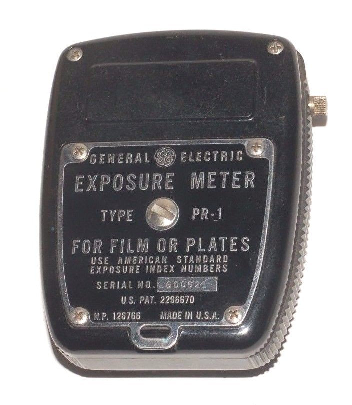 General Electric Exposure Meter Type PR-1 – Vintage