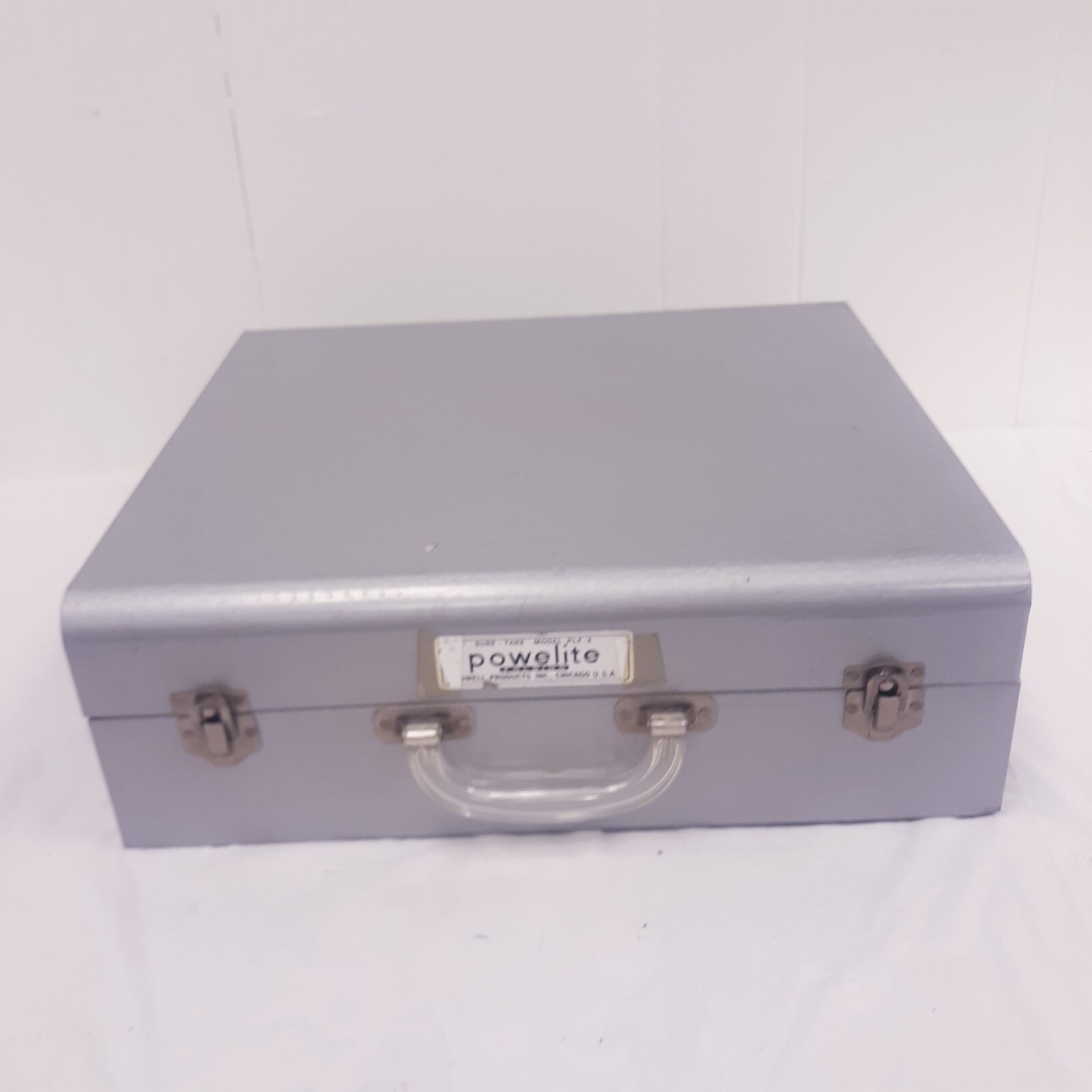 SURE TAKE PLF-4 POWELITE FOLDING PORTABLE CAMERA LIGHT SYSTEM VINTAGE W/ CASE