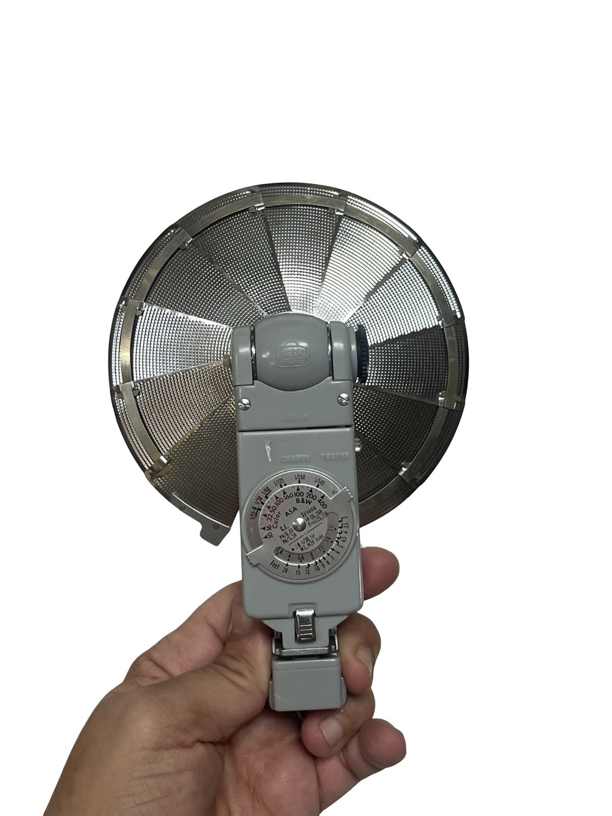 Rare Nikon Nippon Kogaku Tokyo Fan Flash Vintage