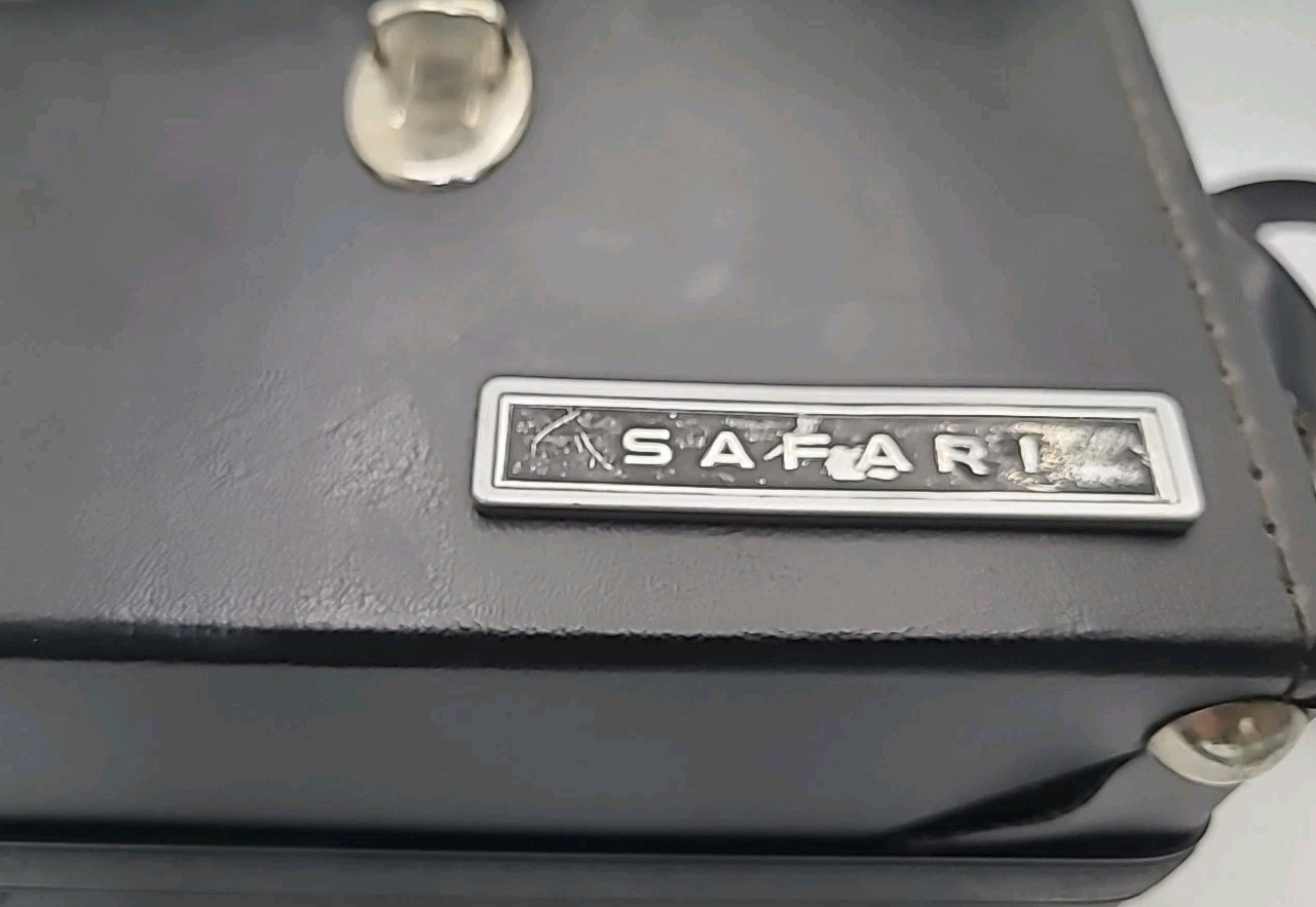 Vintage Safari Black Camera Case Hard Case Retro Home Decor
