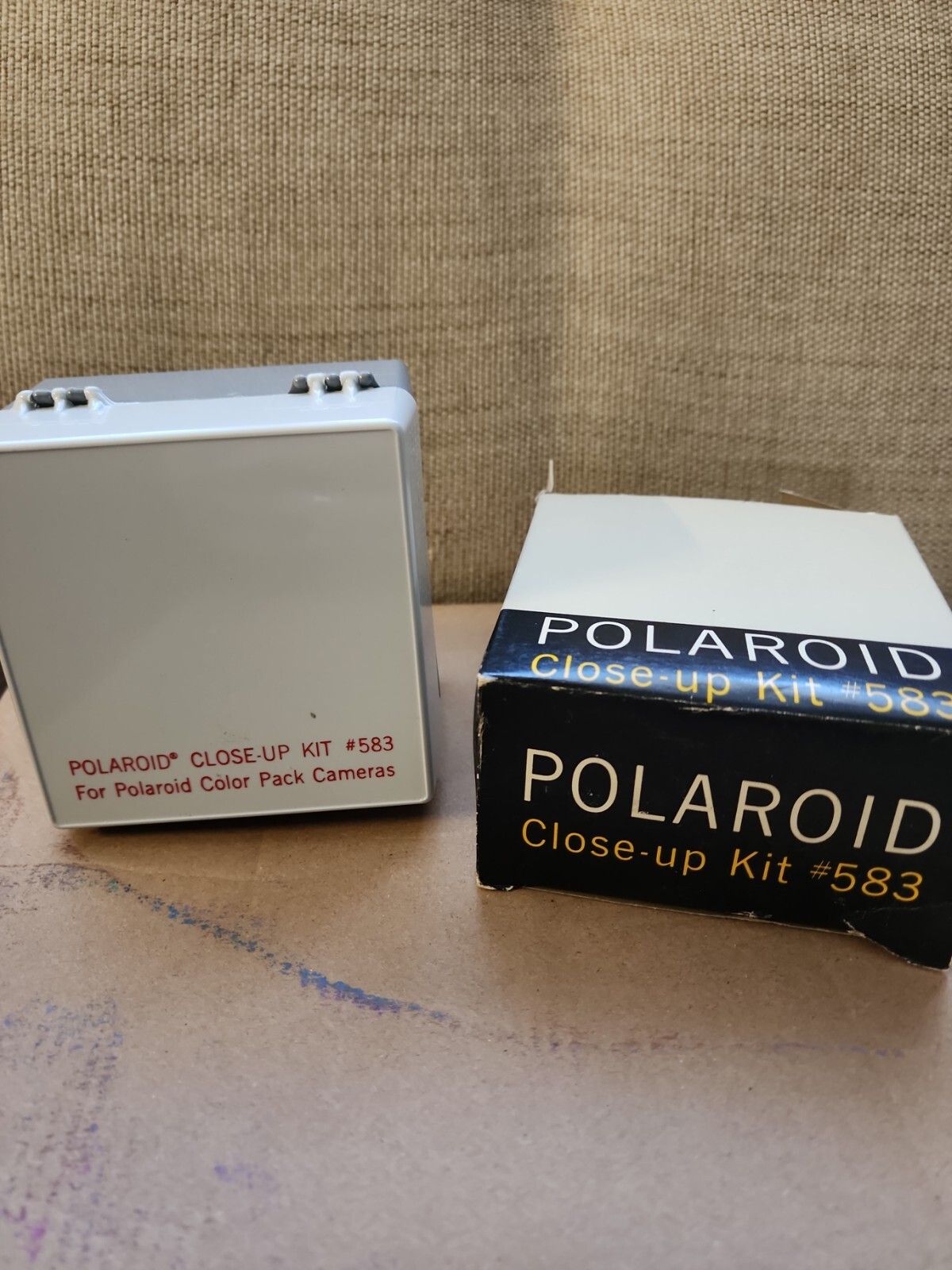 Polaroid Land Camera Close-Up Kit #583 w/case, instructions in box