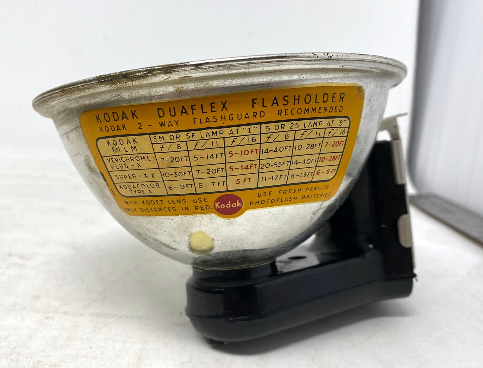 Kodak Duaflex Flasholder Flash Holder: Vintage