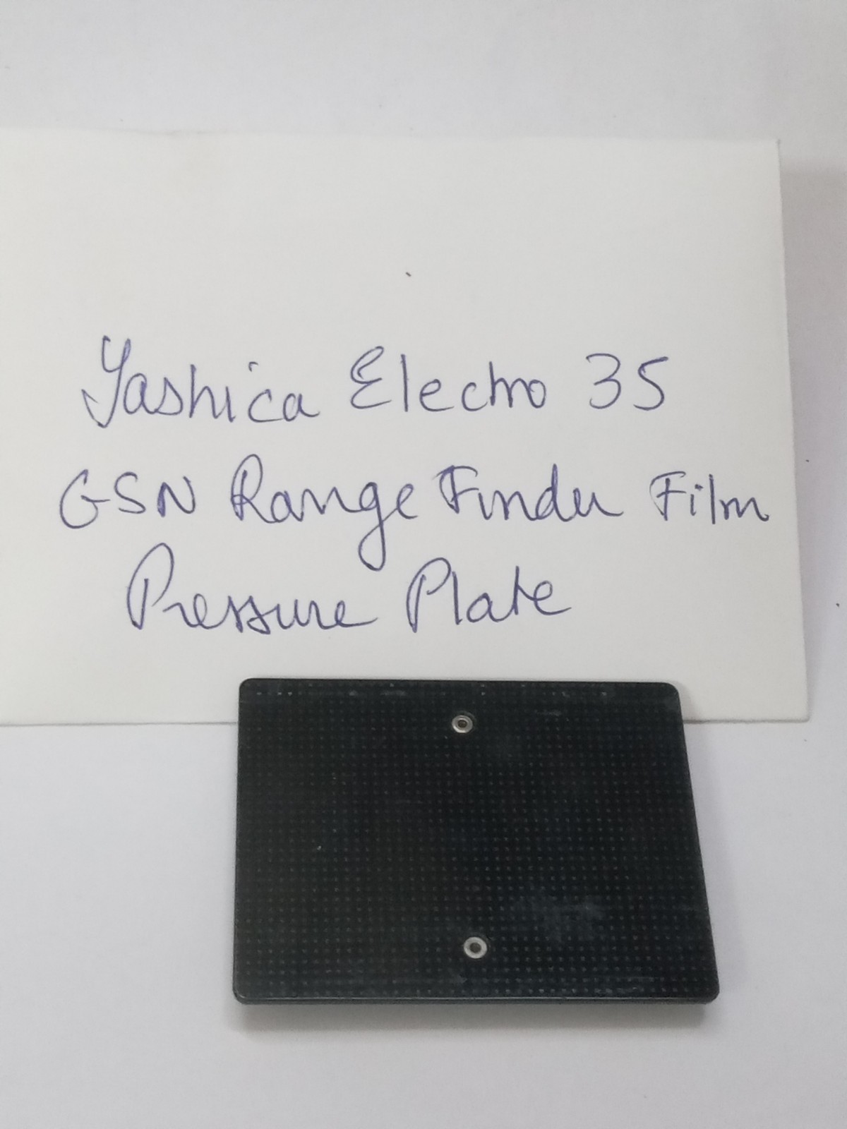 Yashica Electro 35 GSN Film Door Pressure Plate, Original Used Part Good