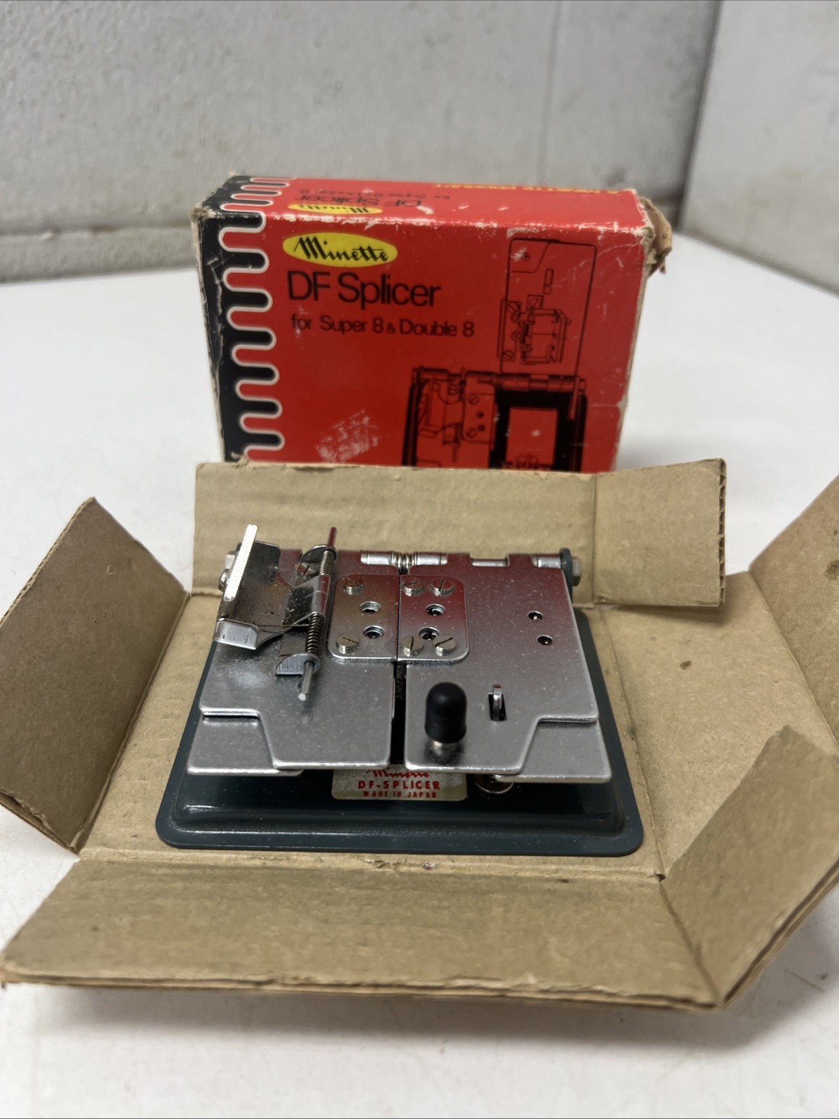VINTAGE MINETTE DF SPLICER SUPER 8 DOUBLE 8 FILM PHOTOGRAPHY