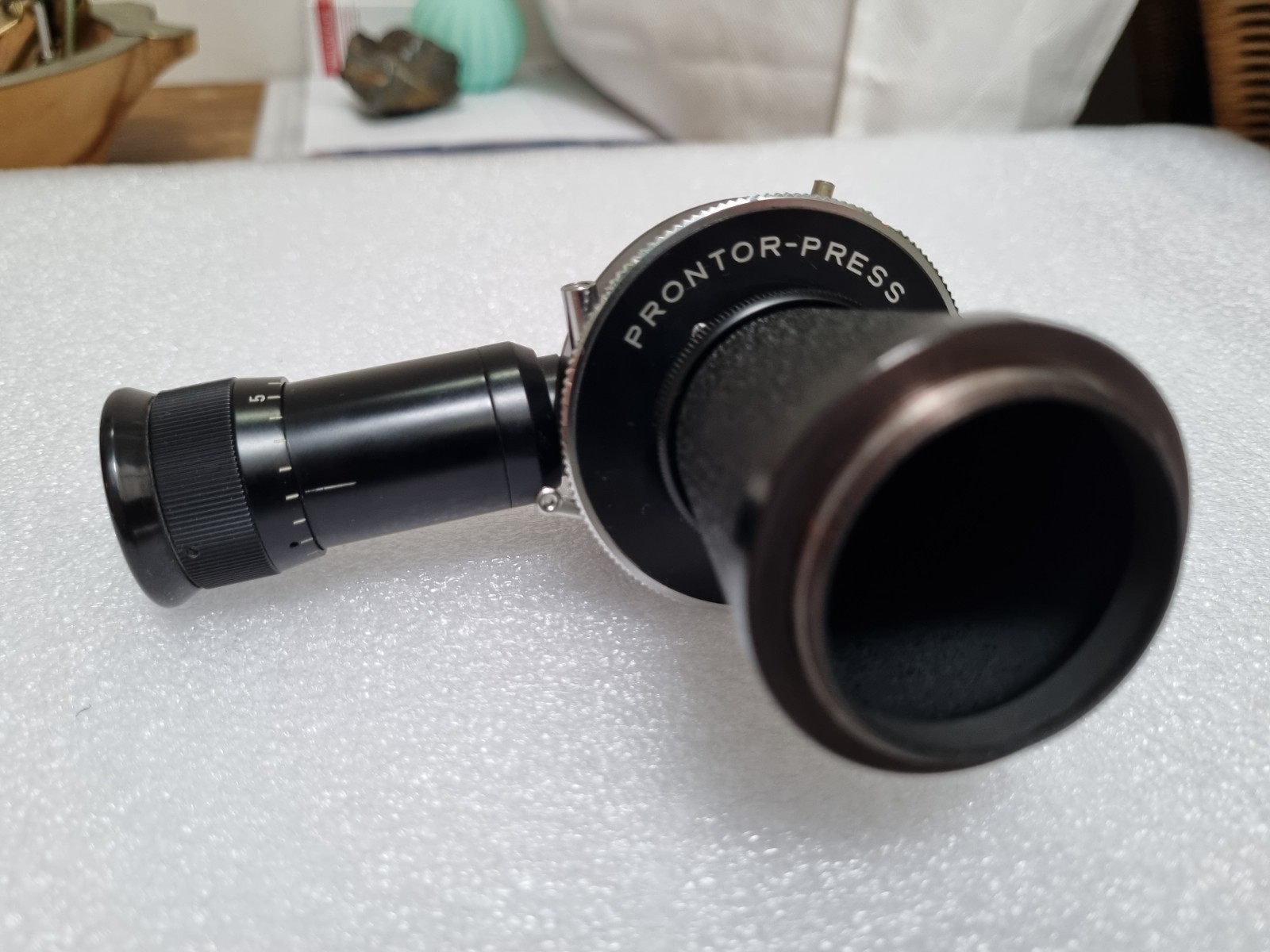 Leitz Wetzlar ProntorPress Shutter Microscope Camera Adapter Excellent condition