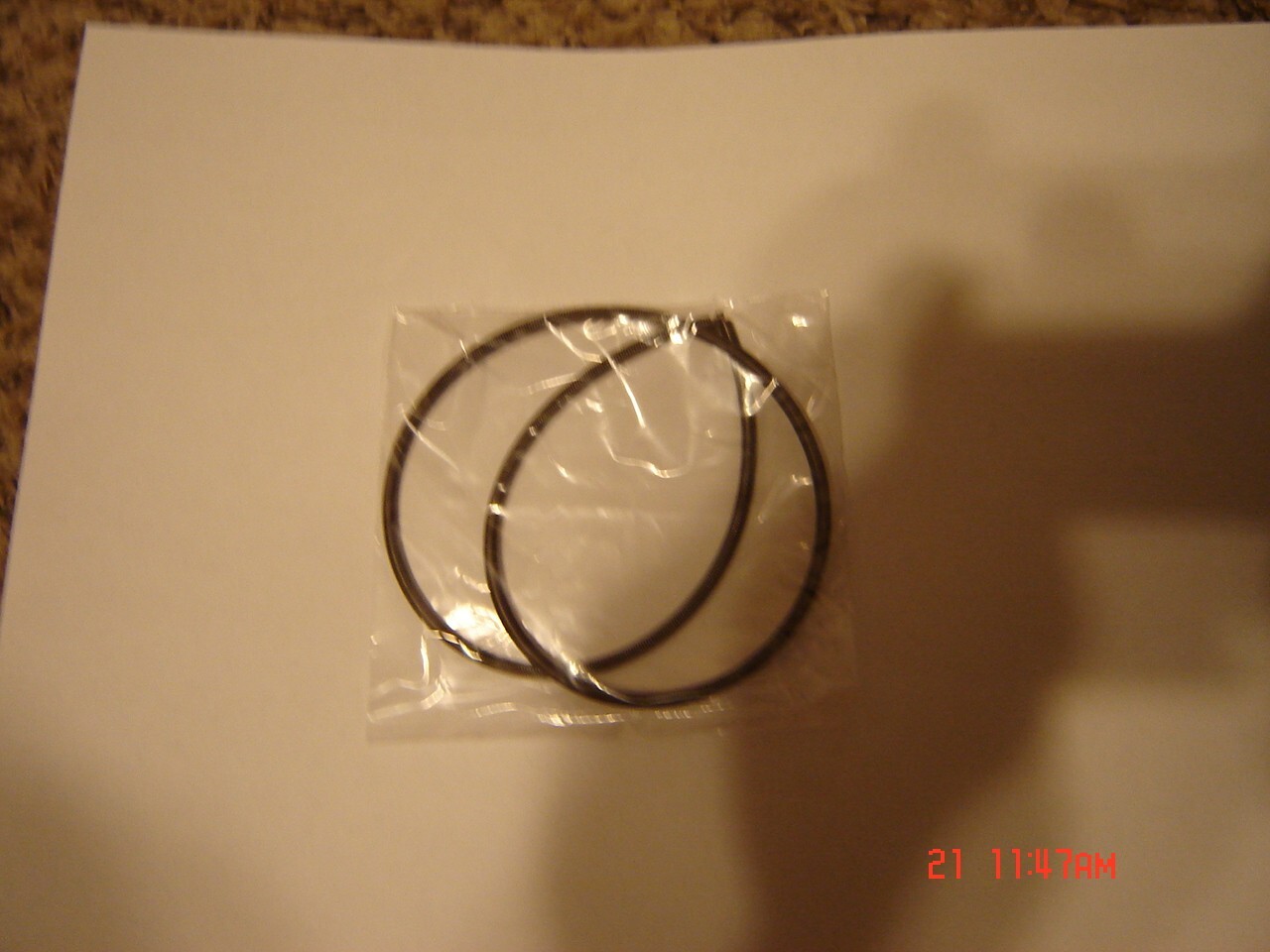 Wire Spring Belt 36” long x 4mm thick, .022 wire, 100cm x 4mm, 1 New Wire Belt