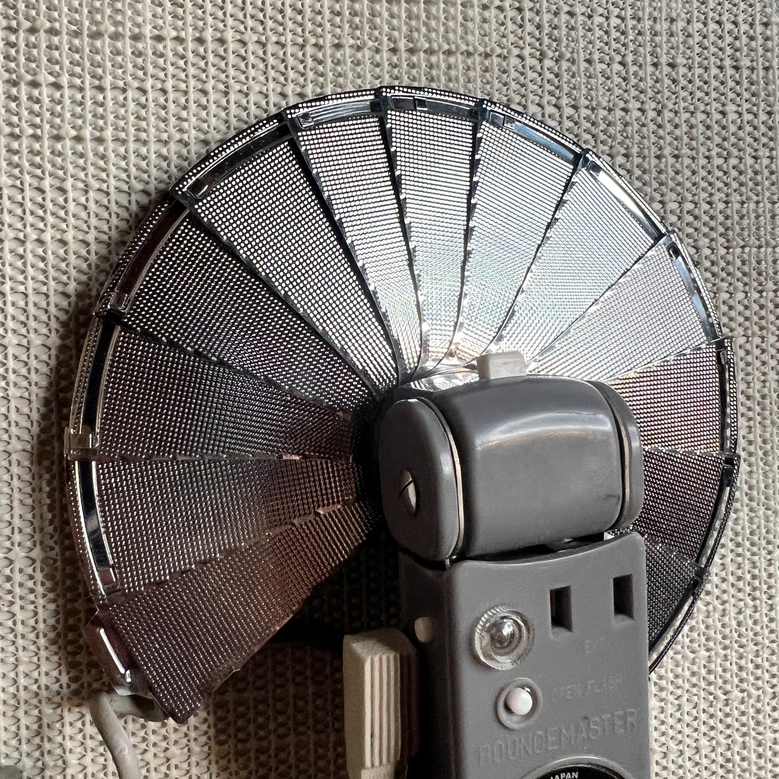 Vintage Accura Bouncemaster Camera Flash w/ Reflector Made in Japan Photography