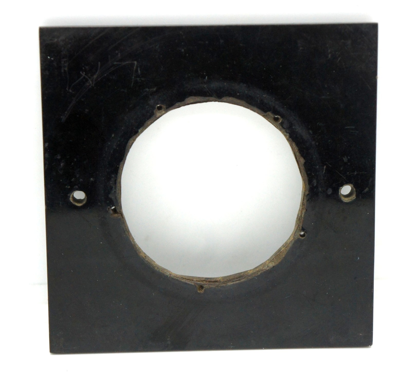 Vintage Front Lens board Square 55 mm for 4×5″ Cameras Size 100×100 mm
