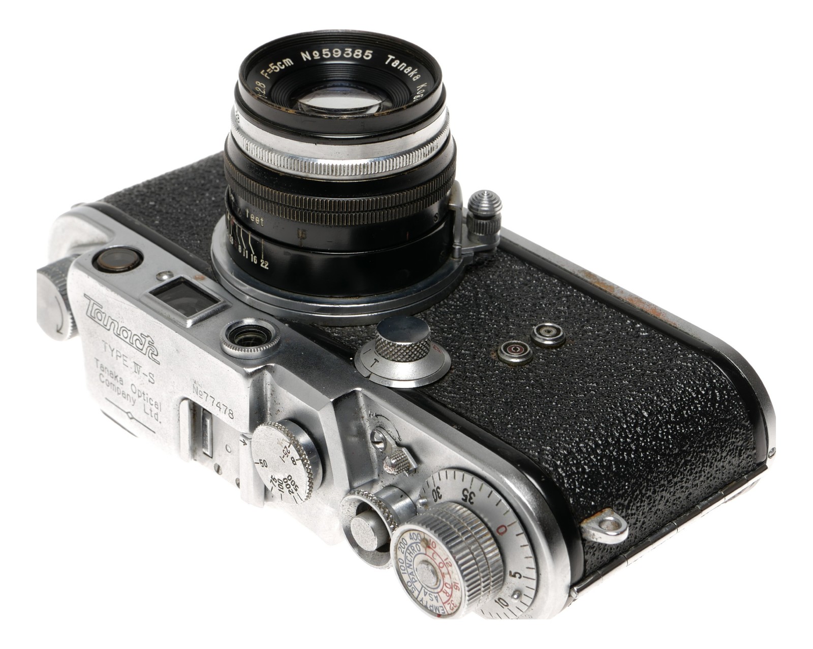 Tanack IV-S Rangefinder Camera with Tanar 50mm f/2.8 Lens