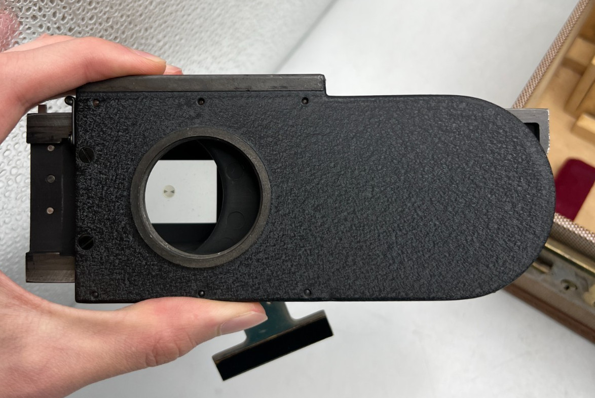 Leitz Leica Visoflex I Focusing Bellows / Mirror Box Finder / Magnifier w/ Case