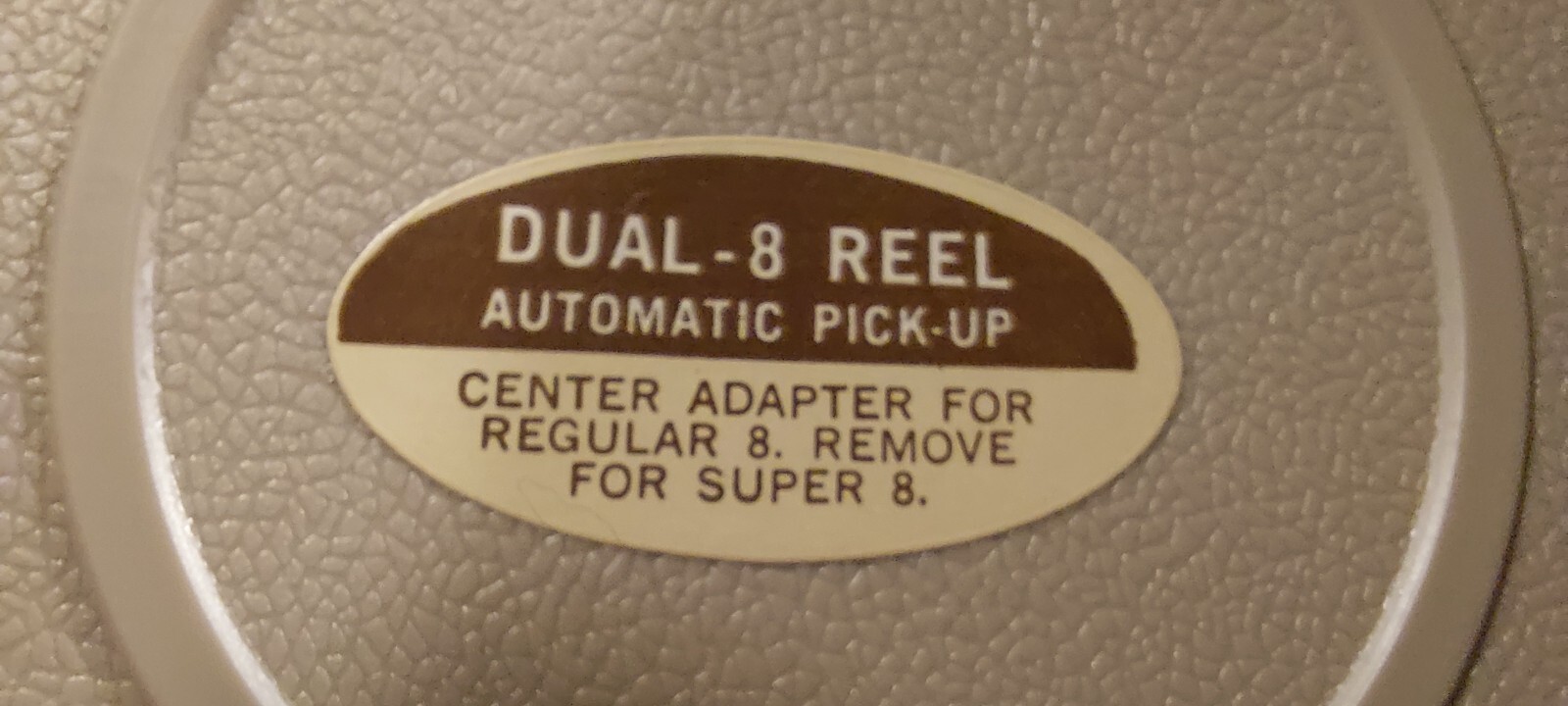 Two Vintage Dual-8 Super 8 Std 8 400ft Reels & Cases Universal Unused Plastic