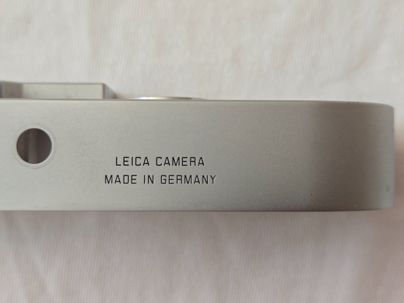 Mint-! OEM Parts – Leitz Leica M7 Chrome Top Plate w/ View Window Glasses 0.72