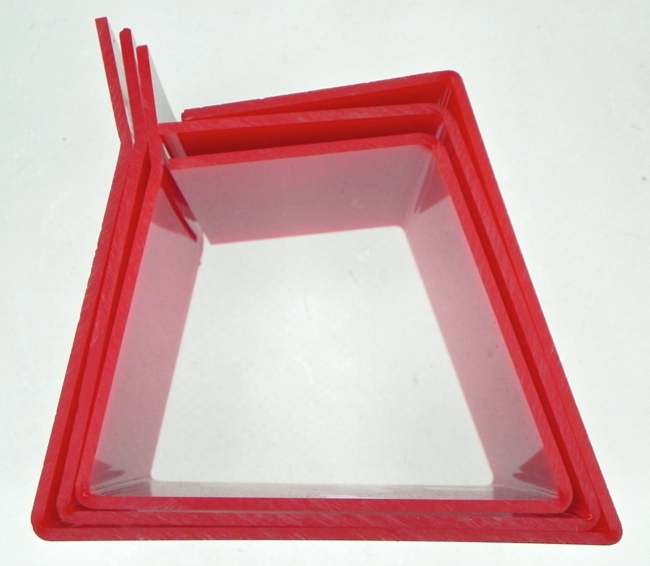 Leica Red Display Stand(Set of 3) for Camera ……….. Minty