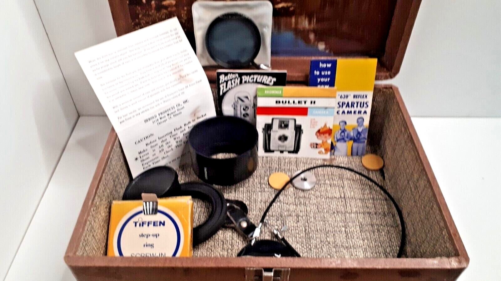Vintage Vivitar and Kodak Camera Accessories Lot