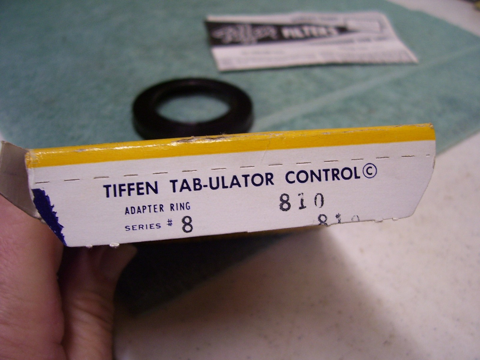 Tiffin Camera Lens Adapter Ring No. 810 Series 8 USA Vintage UNUSED