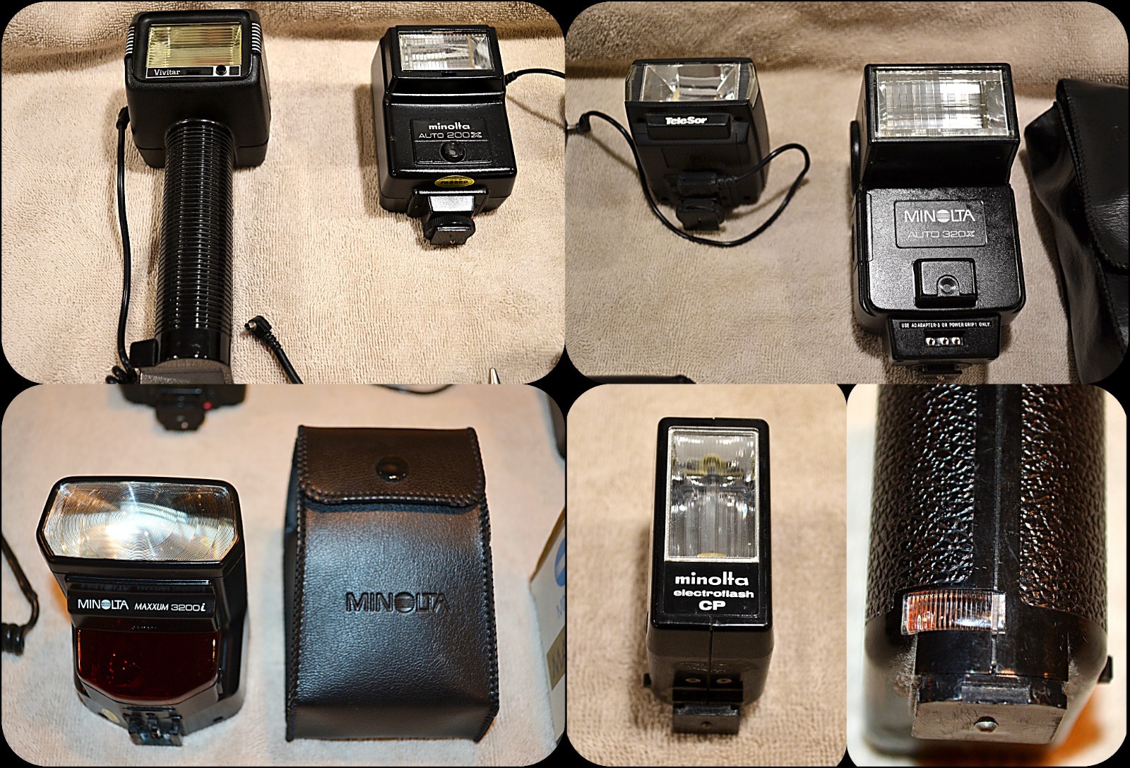 Lot of Vintage Camera Equipment and Accessories. Nice Items.
