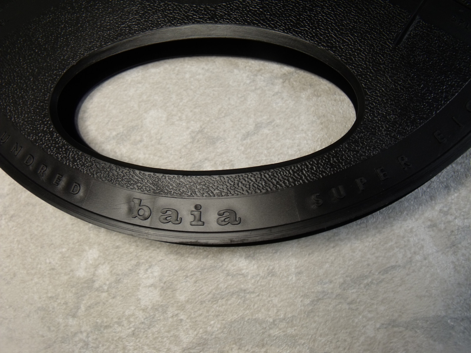 Vintage baia Plastic Super 8 400′ 8MM Film Movie Reel w/ PRO metal case
