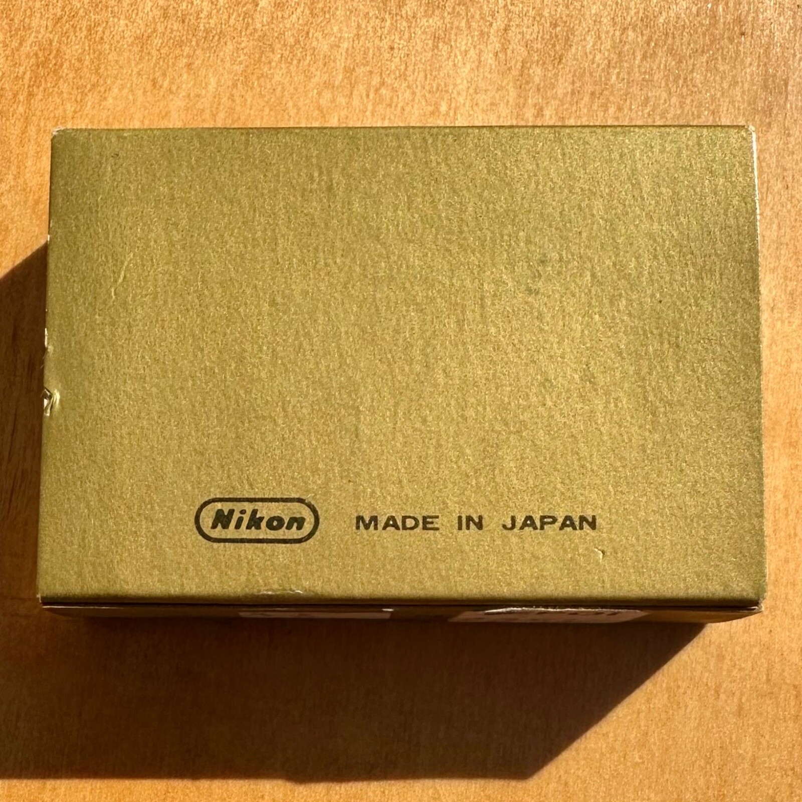 MINT New Old Stock Nikon Focusing Screen Nikon Type TV with Case, Insert & Box