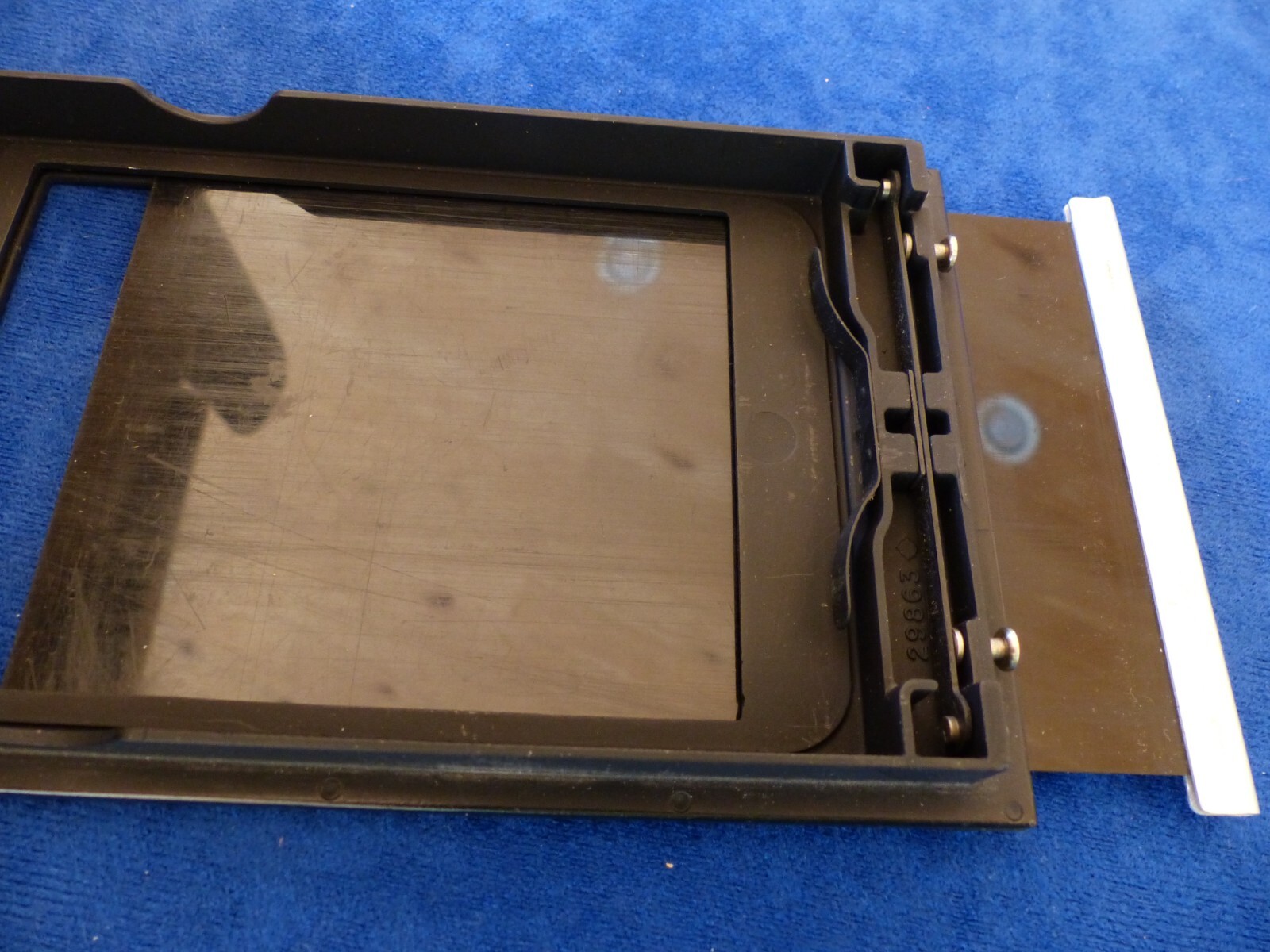 Vintage Graphic, model 2, 3-1/4 x 4-1/4 film pack adapter for film or wet plate