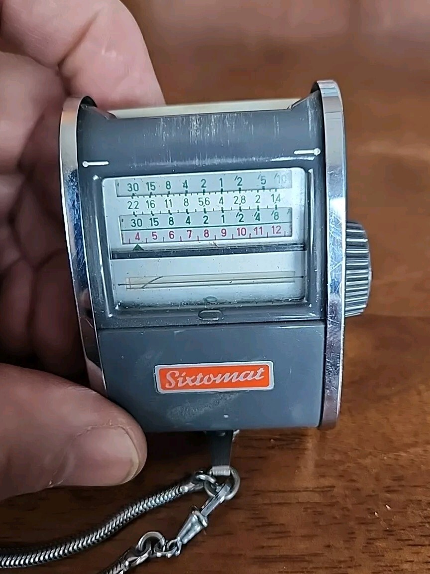 Gossen Sixtomat Color Finder Exposure meter Light Meter Vintage