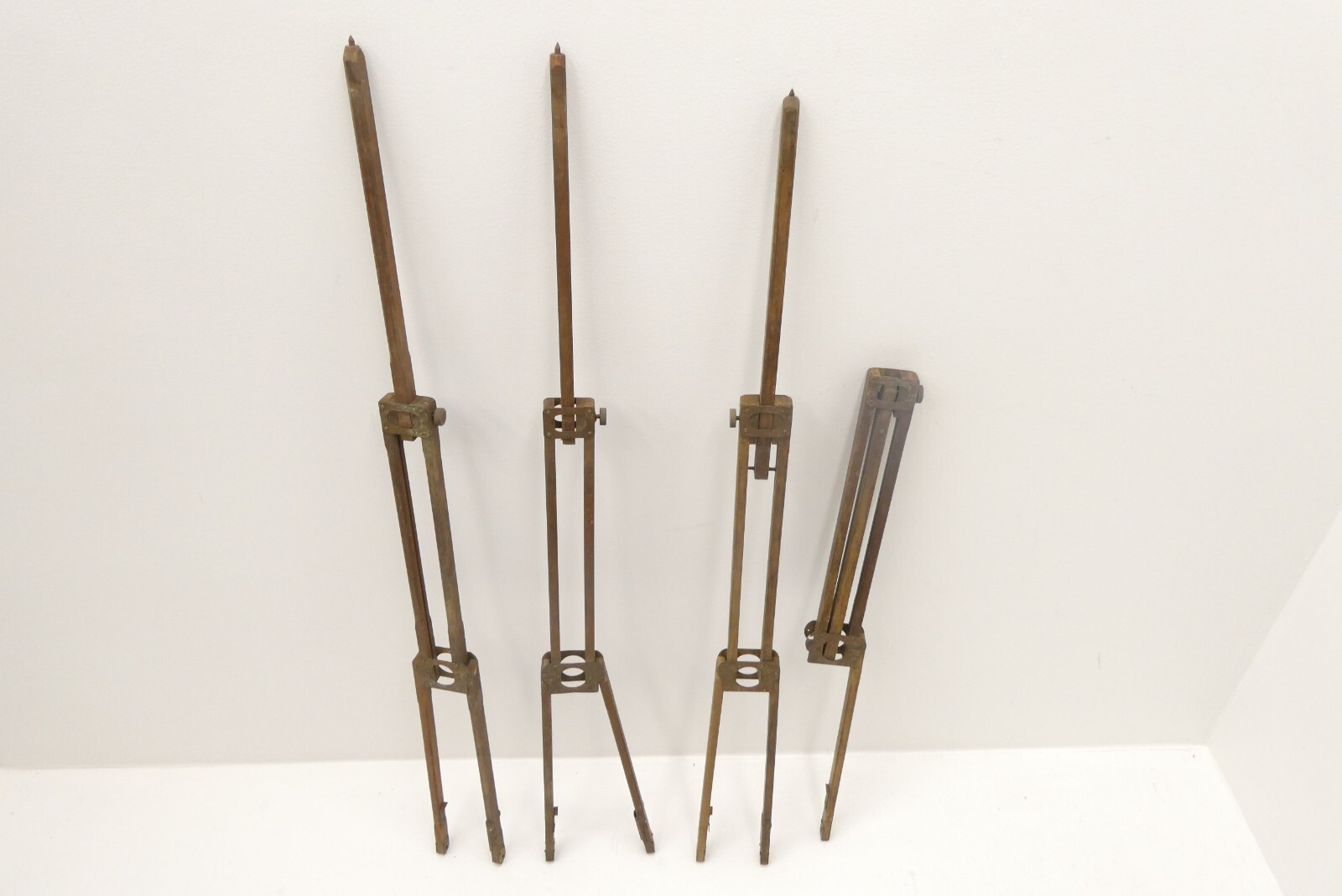 Brass Wood Legs Parts US Engr Dept Folmer Schwing Eastman Kodak Tripod Legs 1914