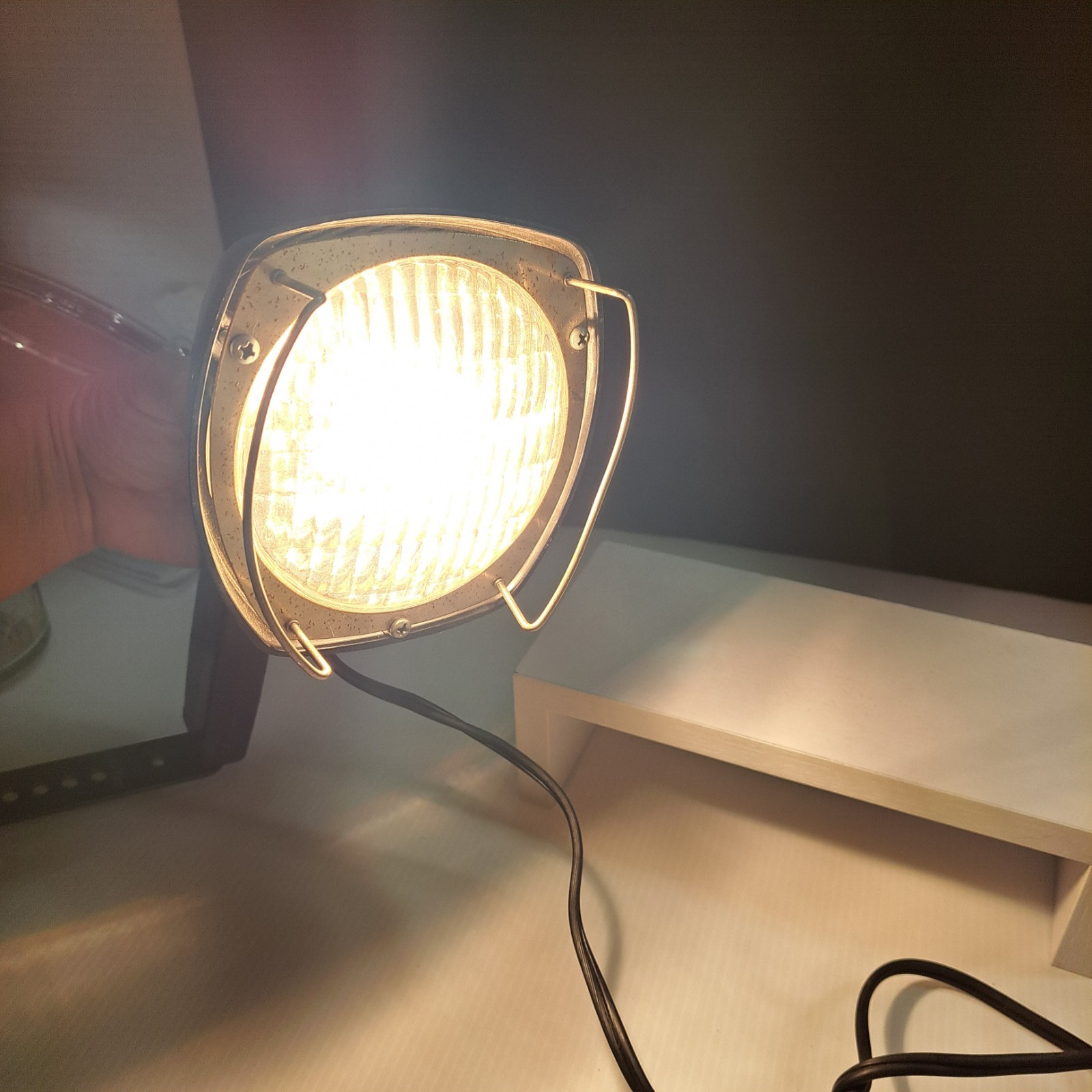 VINTAGE GE Keystone Super 8 Movie Light E36487-4 WORKS