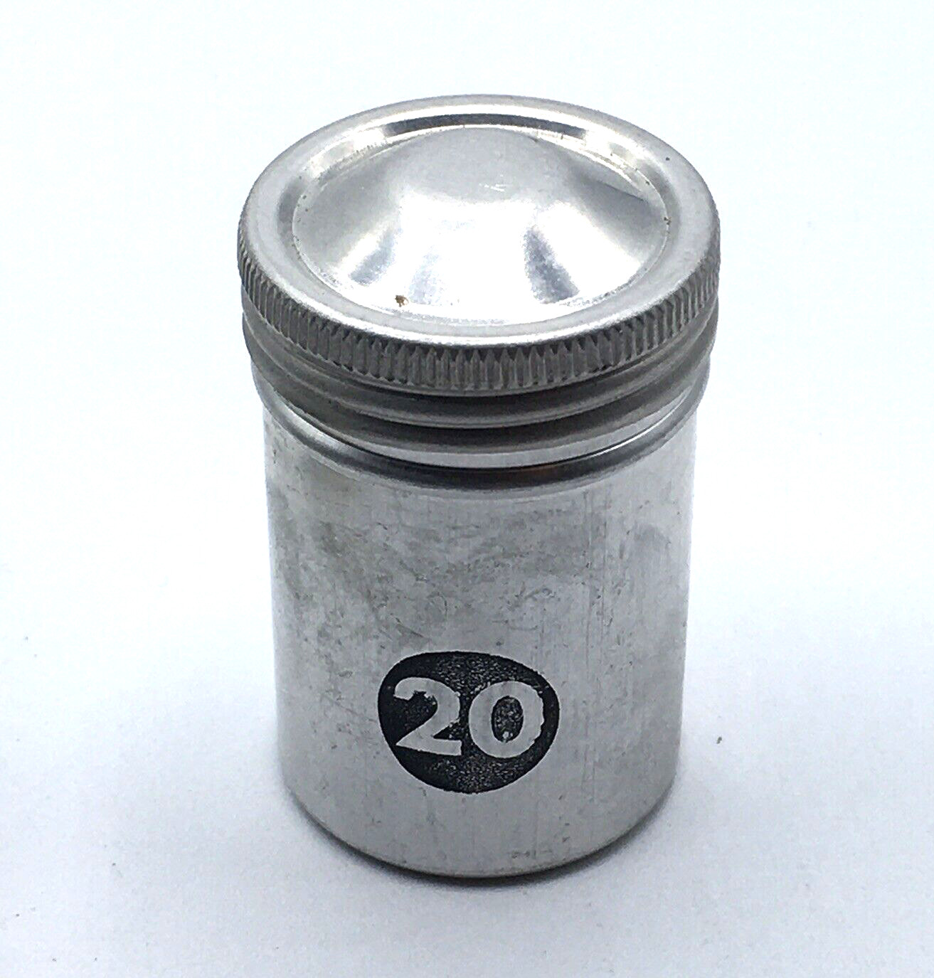 Vtg 35 mm Color Reversal 20 Exposure Film In Aluminum Canister W Germany Expired