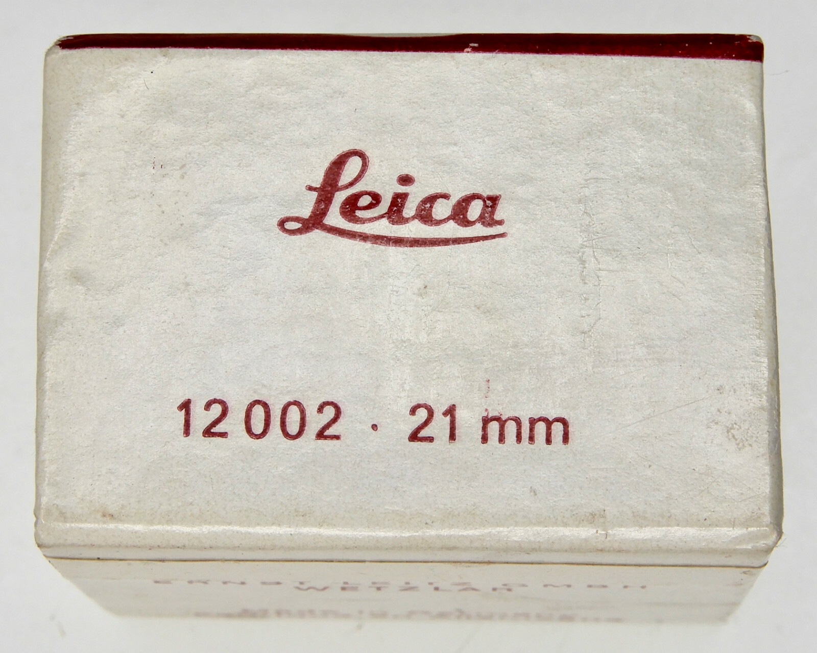 Leica Empty Box for 12002 21mm Metal Finder ……….. Minty