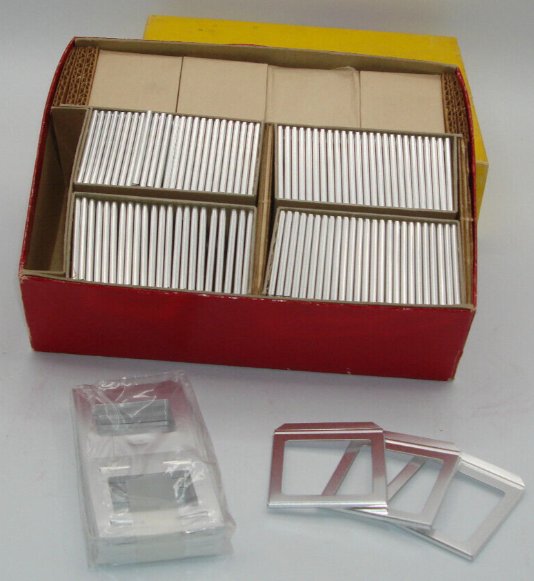 Aluminum Slides 2″ x 2″ – EMDE – Open Box