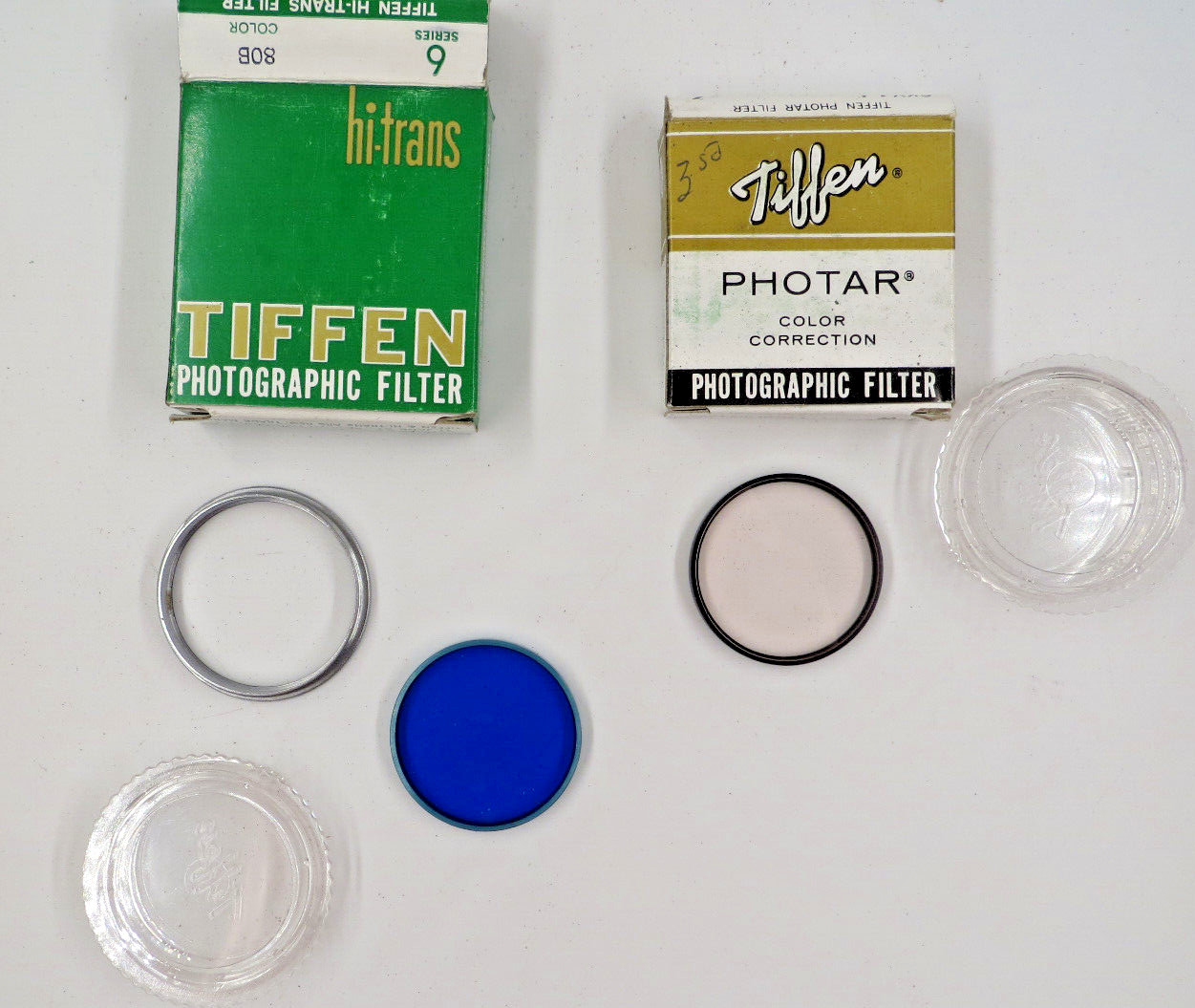 Tiffen Filters Photar Sky 1-A Series # 6 Color & High Trans 80B Series 6 Color