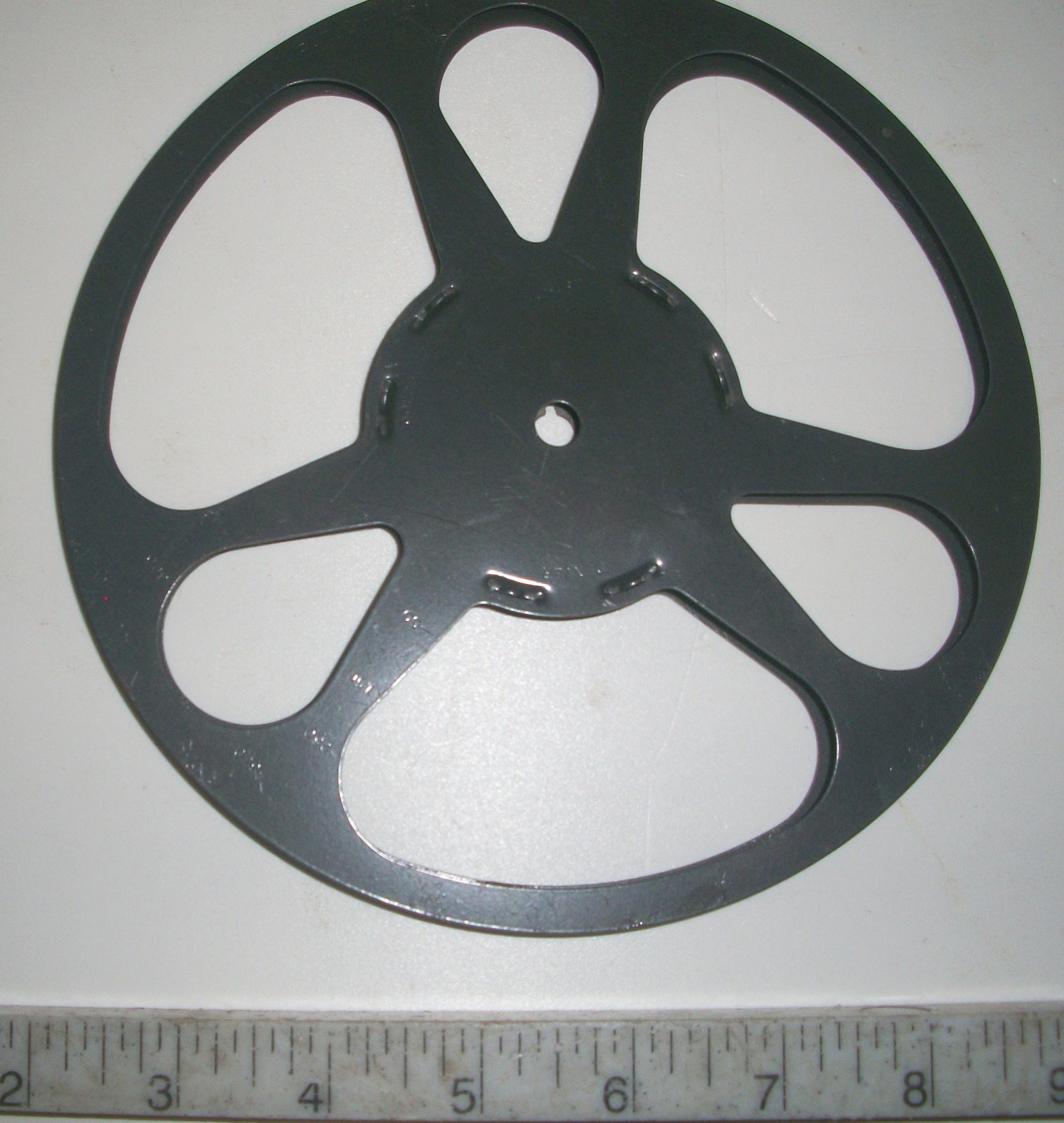 4 x GOLDBERG BROS 8mm Vintage Movie 7 inch 400 ft Film Reel Made of Steel, NOS