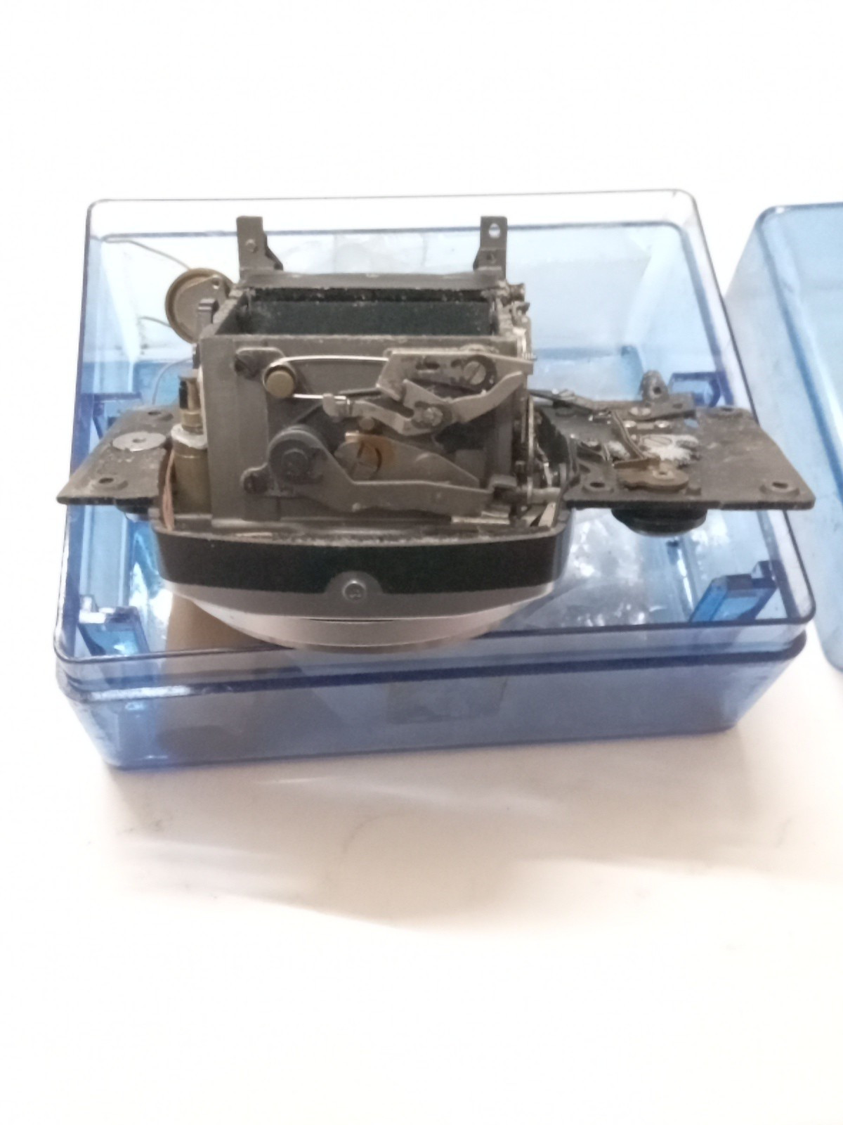 New Old Stock Nikon FM / FE Silver Front Bezel W Mirror Box Spare Part