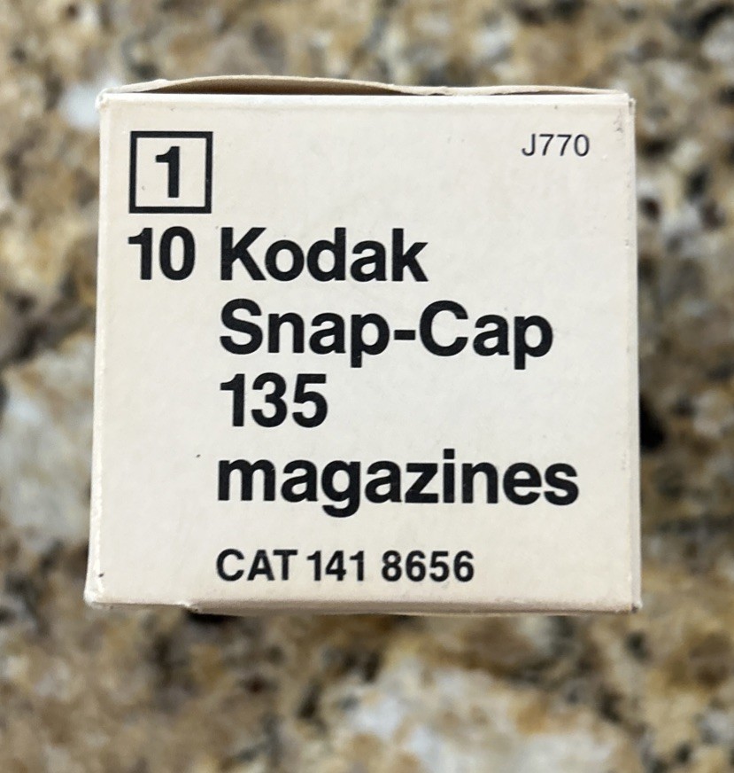 Vintage Kodak Snap-Cap 135 Magazines Lot of 10 – CAT 141 8656
