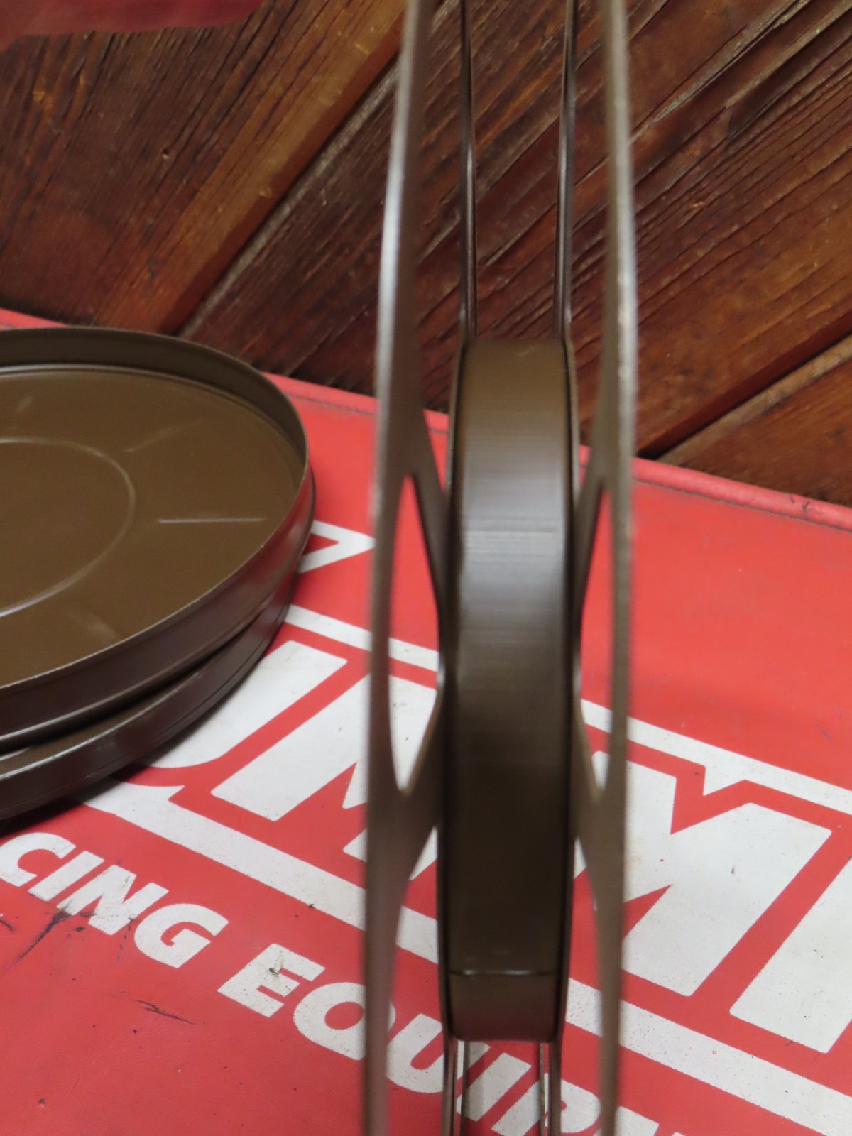 Goldberg Bros. Metal Film Reel & Canister 16mm 10.5” & Darkroom book