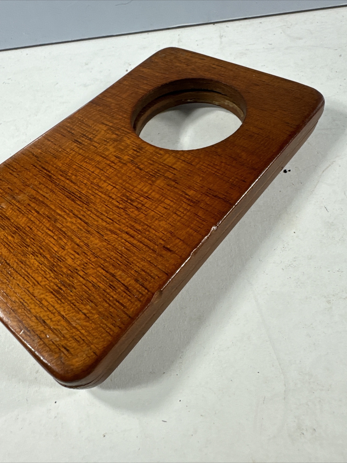 The Gem Time Shutter A. D. S. – Antique Rare Wood Brass Shutter for Barrel Lens