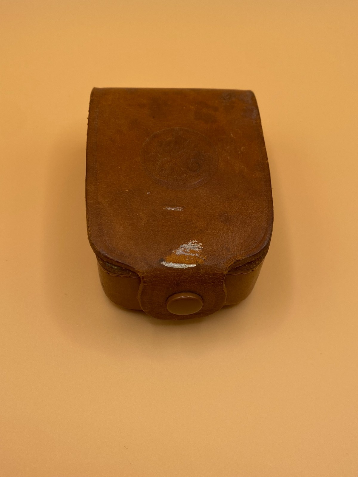 Vintage GE General Electric Type PR-30 Mascot Exposure Meter w/Leather Case