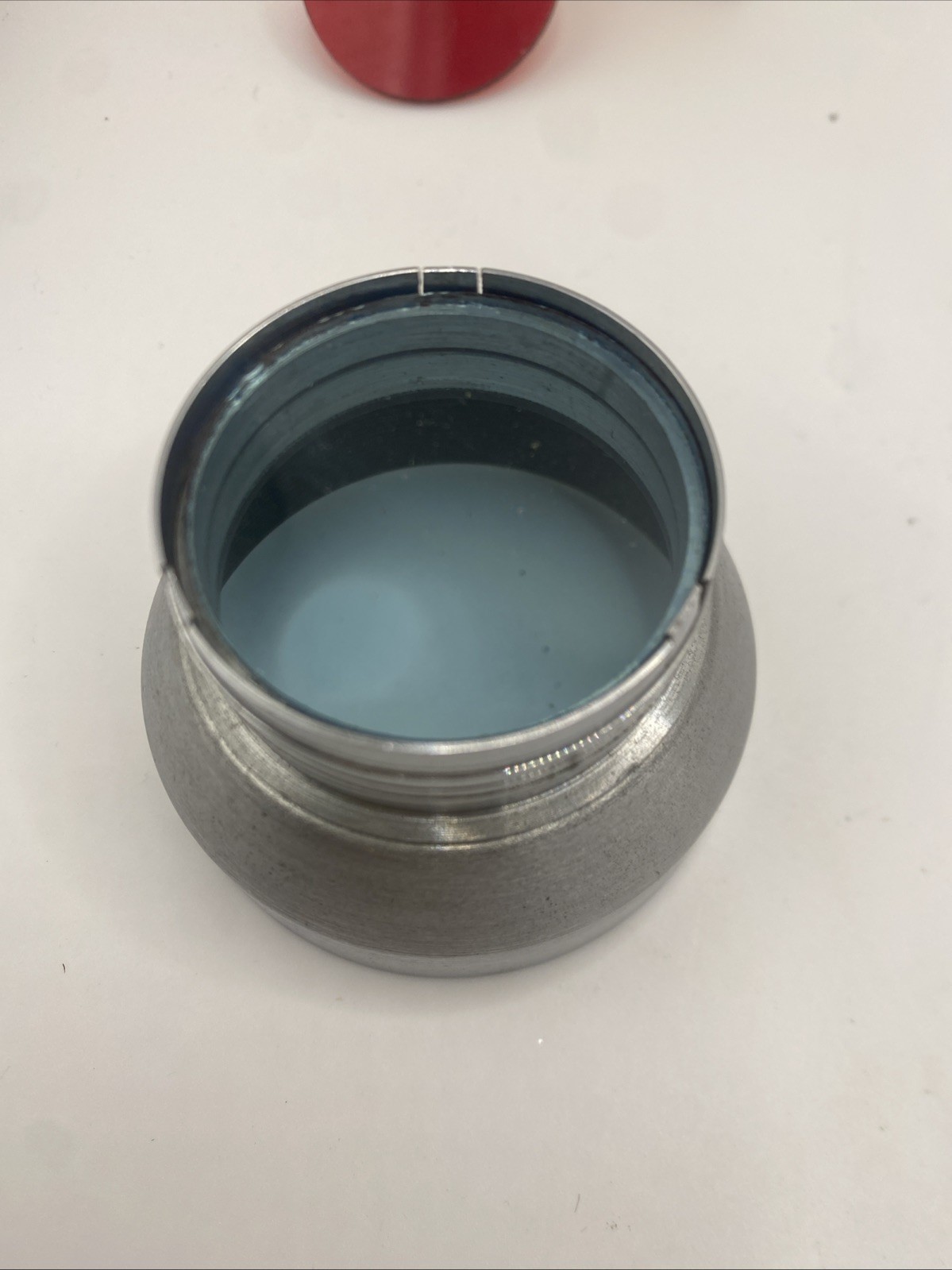 ACTINA Vintage Metal Lens Hood With 28.5mm Combined Push Fit Adapter Ring Boxed