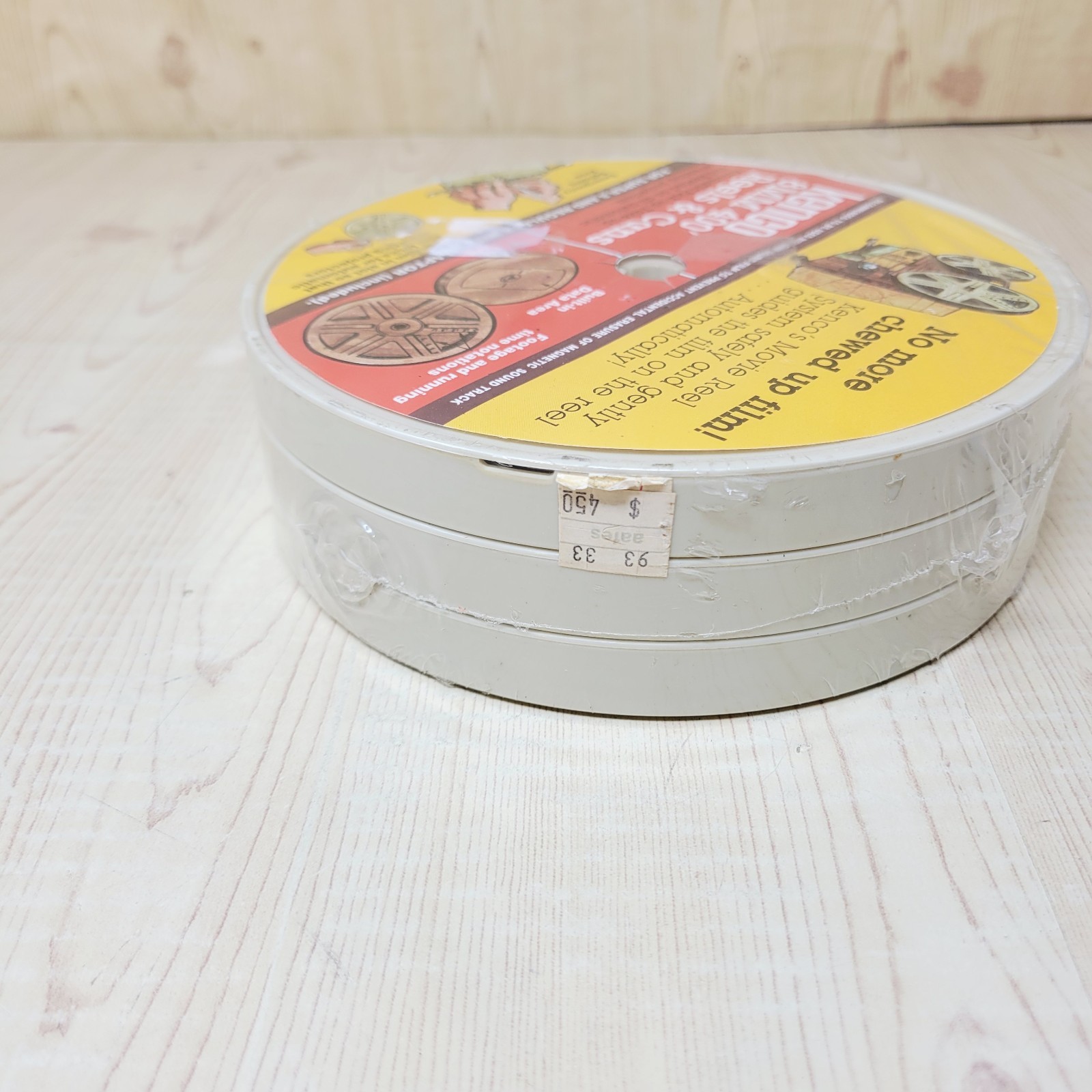 Pack of 3 Kenco Plastic 7″ 400′ 8mm Movie Film Reels NEW OLD STOCK