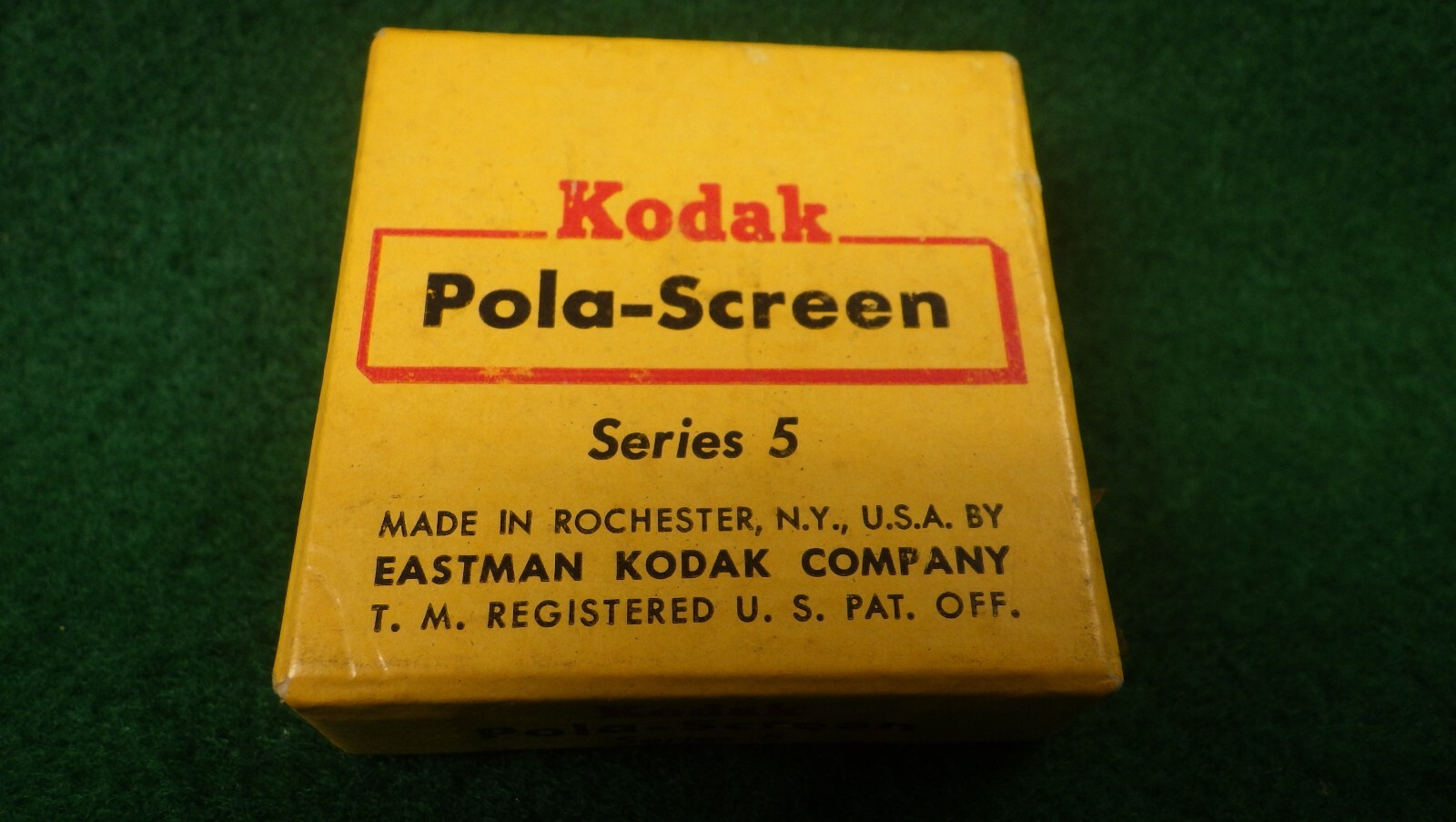Vintage Kodak Pola Screen Series 5